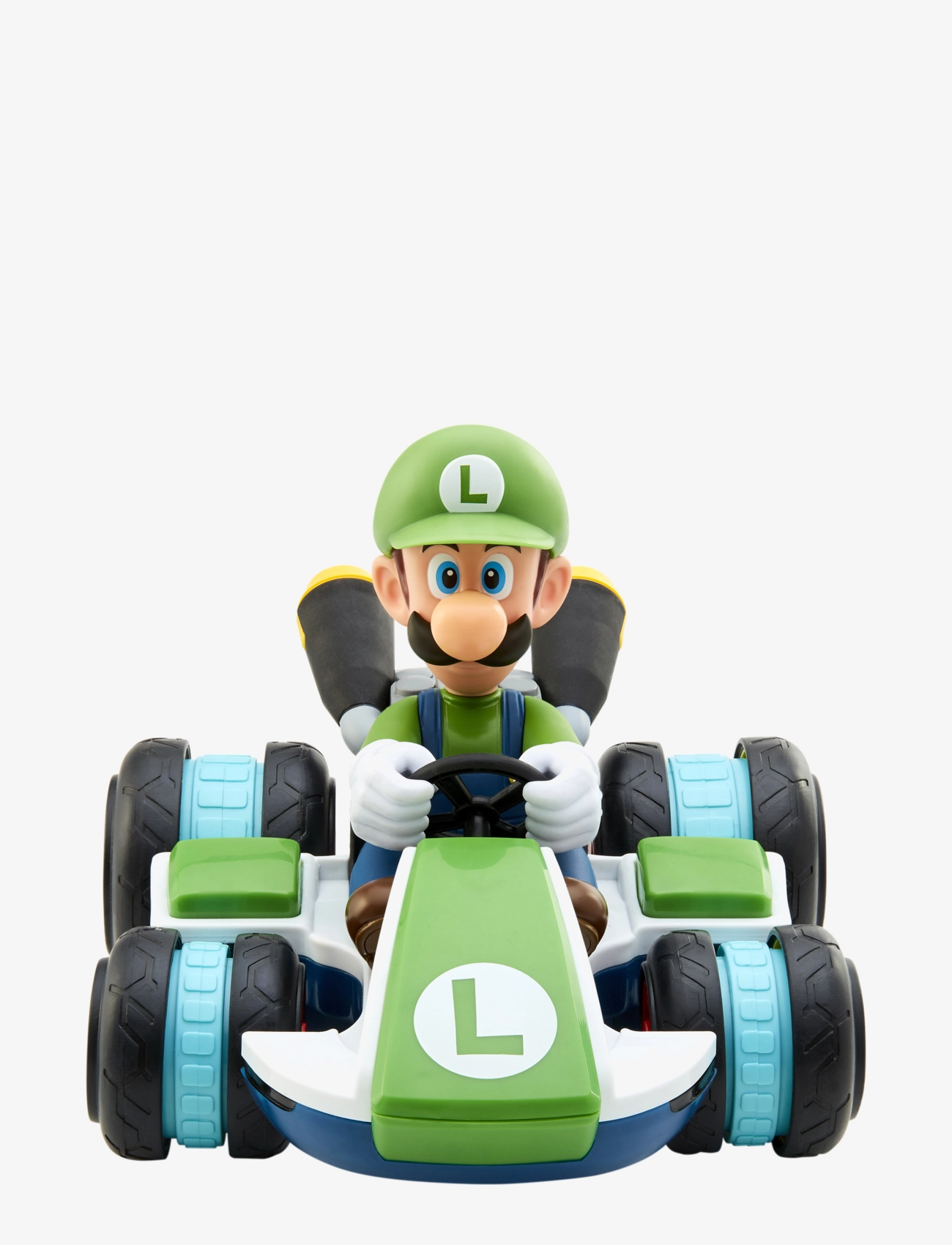 Super Mario - Nintendo Luigi Kart Mini RC Racer - op afstand bestuurbaar speelgoed - green - 4