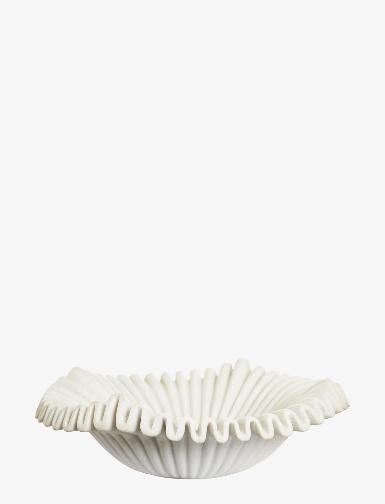 Jakobsdals Anemone Skål, Decorative Platters, Hvid, Str: 50X50X17CM
