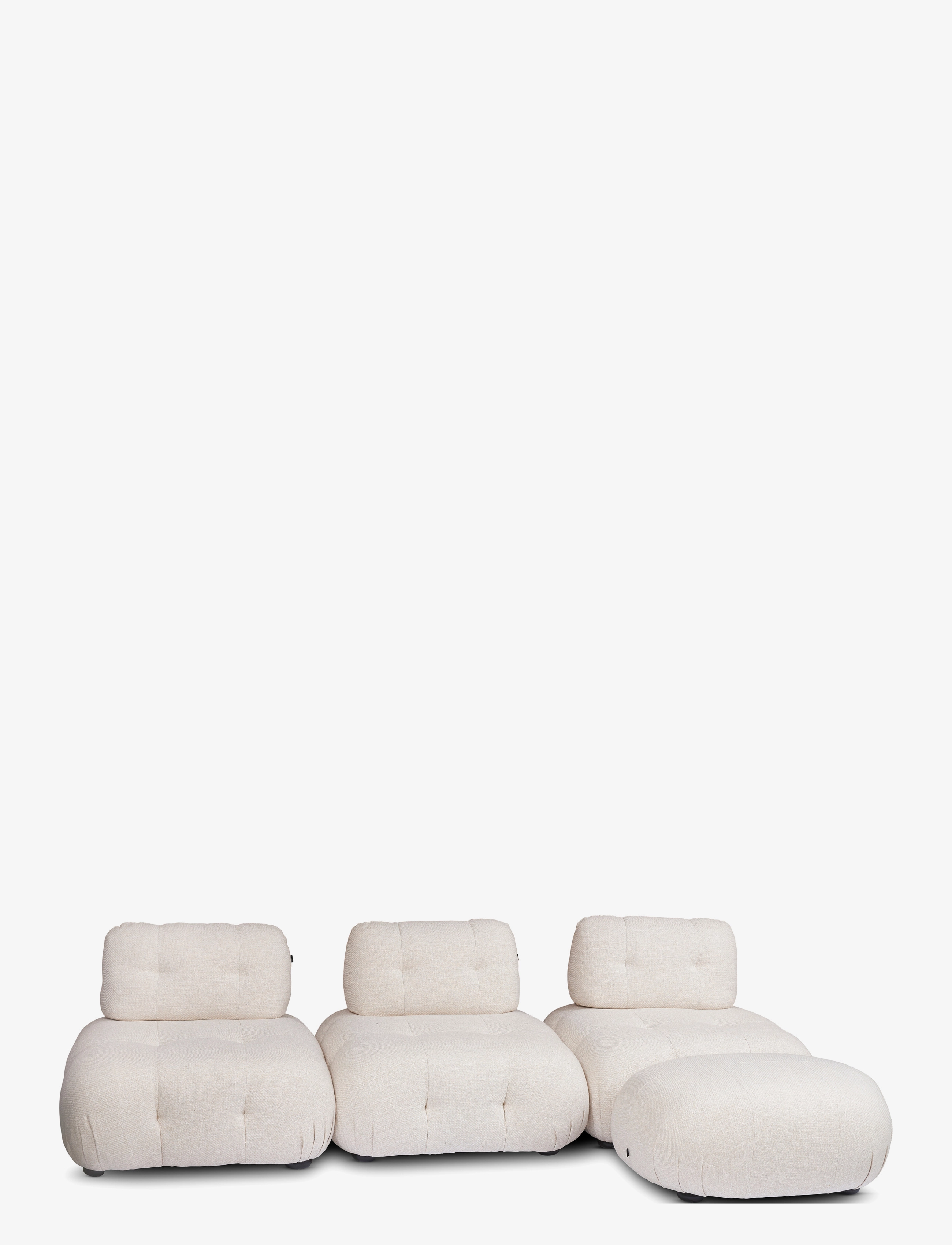 Jakobsdals - Meadow pouf - sittpuffar - white - 2