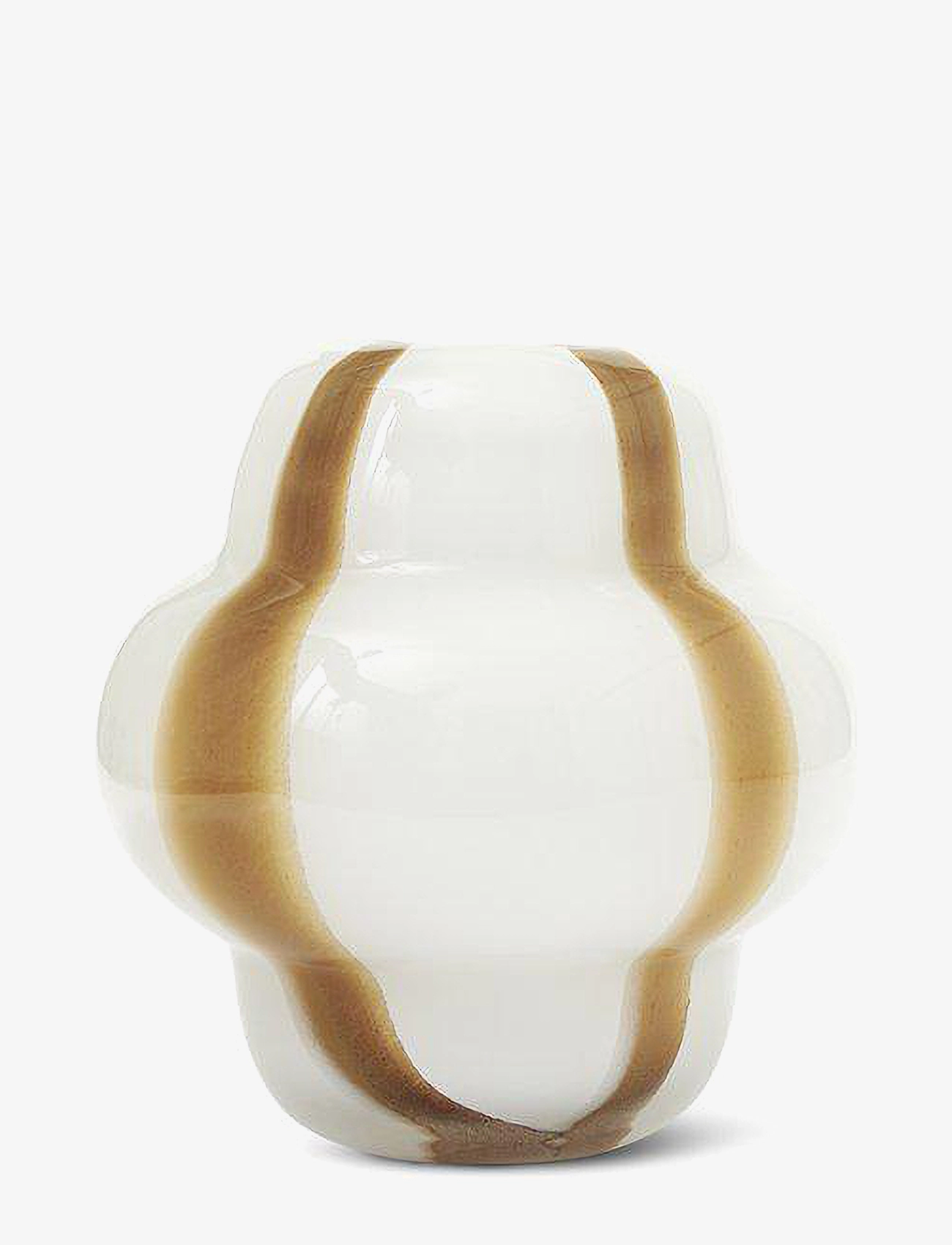 Jakobsdals Tabby S, Lille vase, Guld, Str: 17X17X17