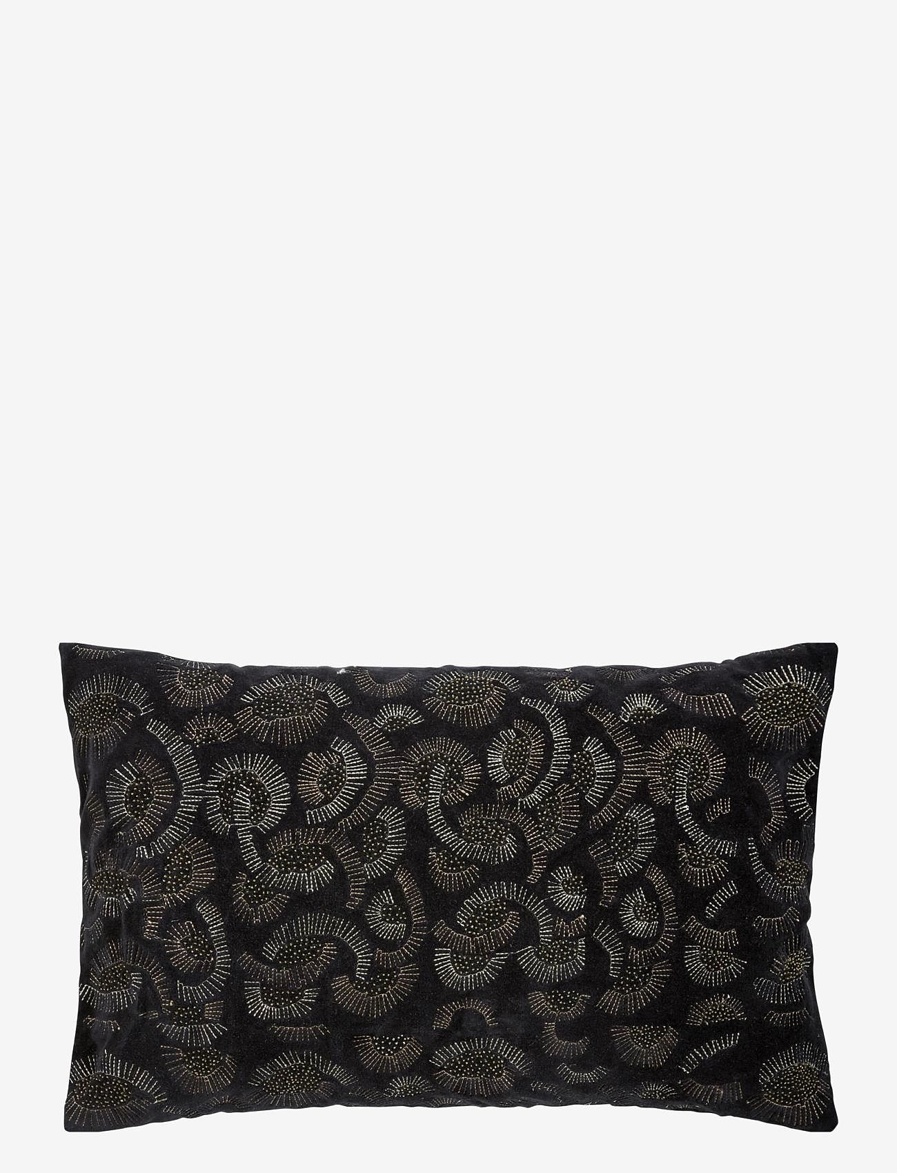Jakobsdals - Pure decor Cushion cover - pudebetræk - black - 0