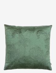 Pure fringe Cushion cover - GREEN