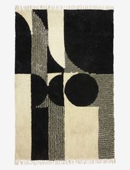 Jakobsdals - Carpet Forma - katoenen tapijten & voddentapijt - black - 0