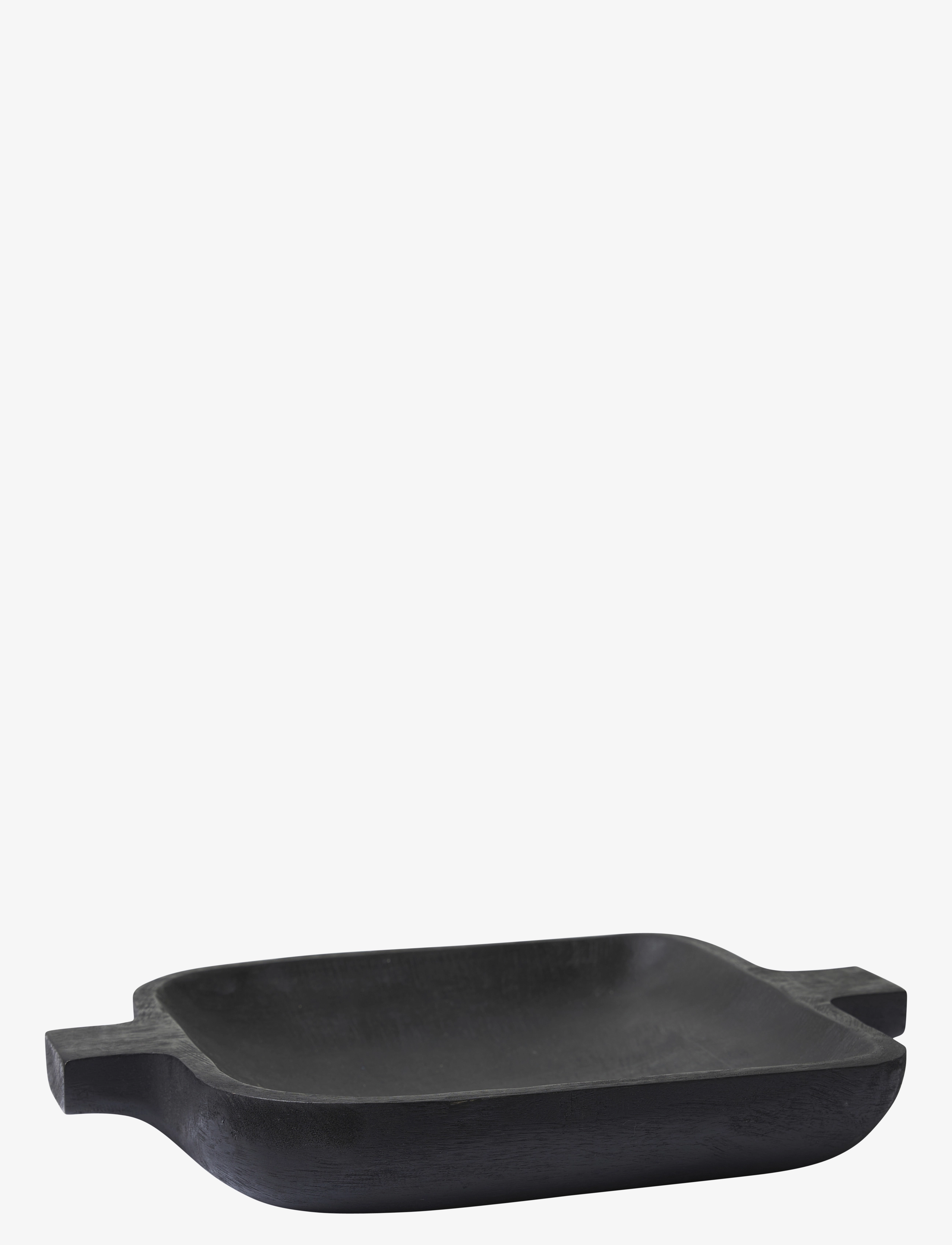 JAKOBSDALS Mica Skål Schwarz - 36.5X24X9CM - Unisex