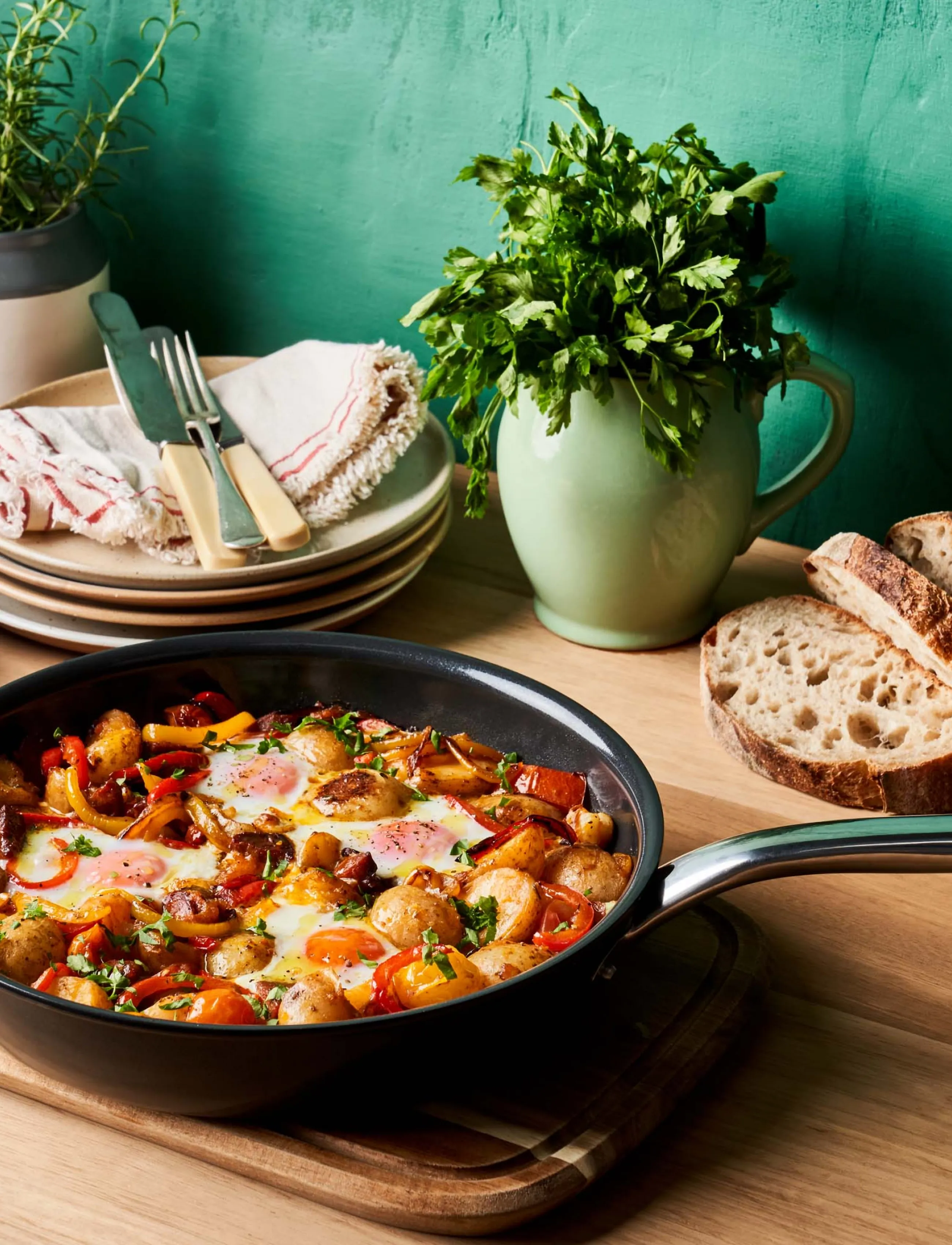 Jamie Oliver Tefal - Jamie Oliver Prima Frypan 28 cm - coated aluminium - 5