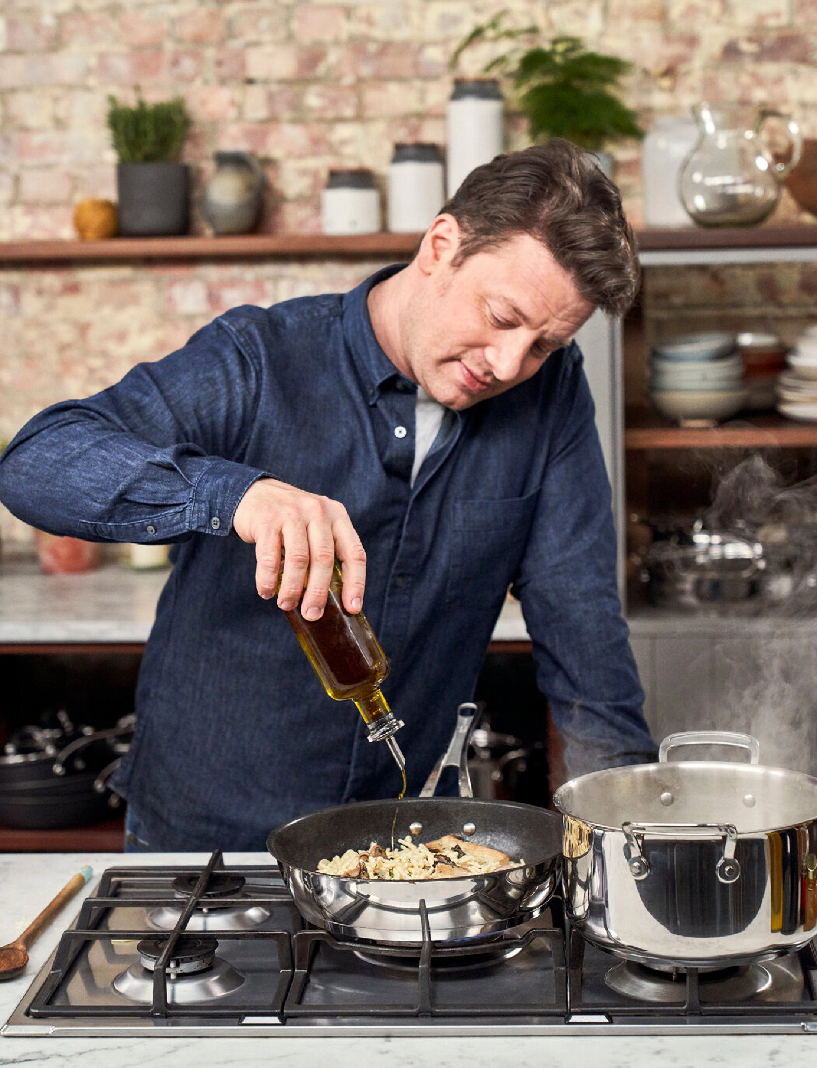 Jamie Oliver Tefal - Jamie Oliver Cook's Classics Frypan 20 cm Stainless Steel - stainless steel - 5
