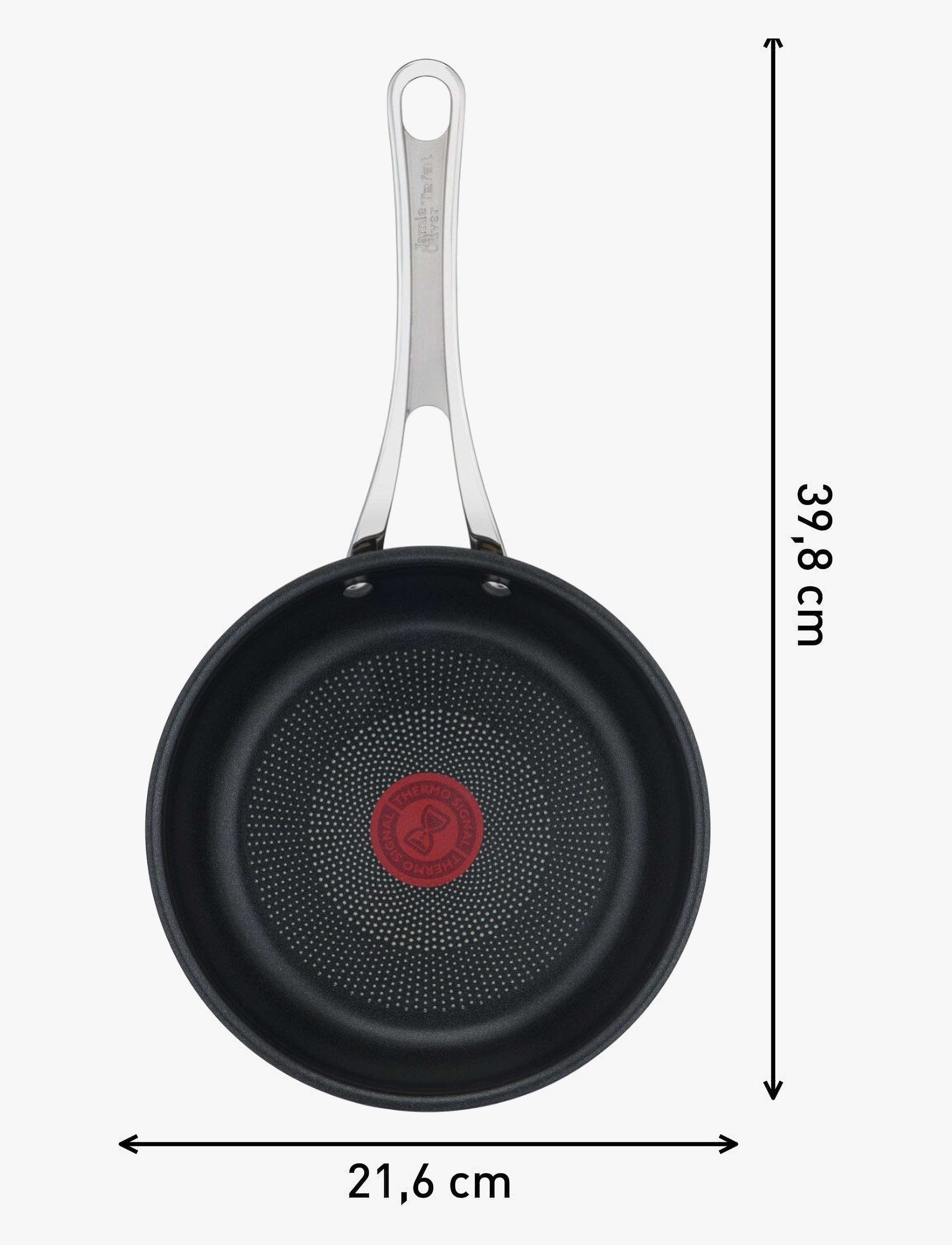 Jamie Oliver Tefal - Jamie Oliver Cook's Classics Frypan 20 cm Stainless Steel - stainless steel - 1