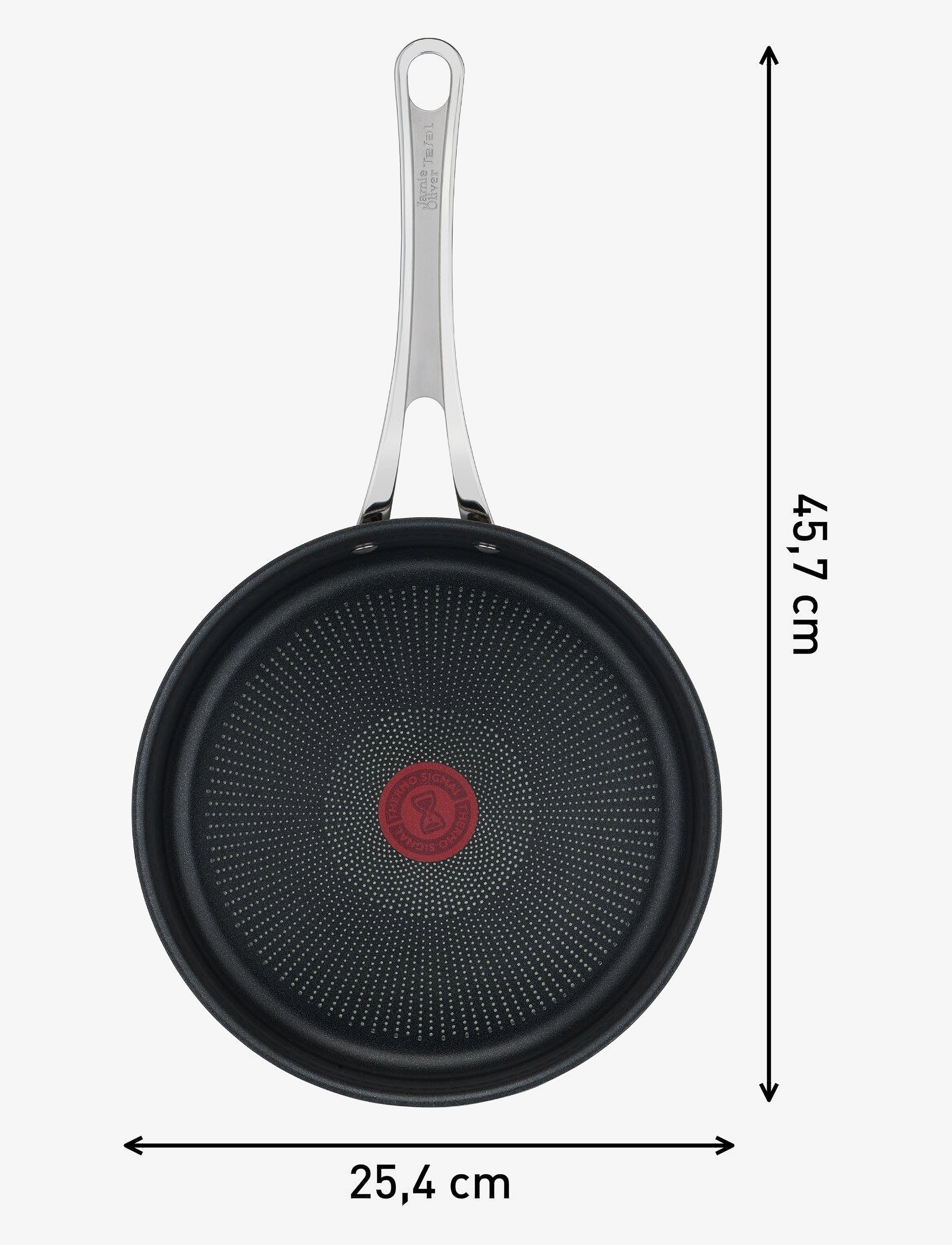 Jamie Oliver Tefal - Jamie Oliver Cook's Classics Frypan 24 cm Stainless Steel - stainless steel - 2