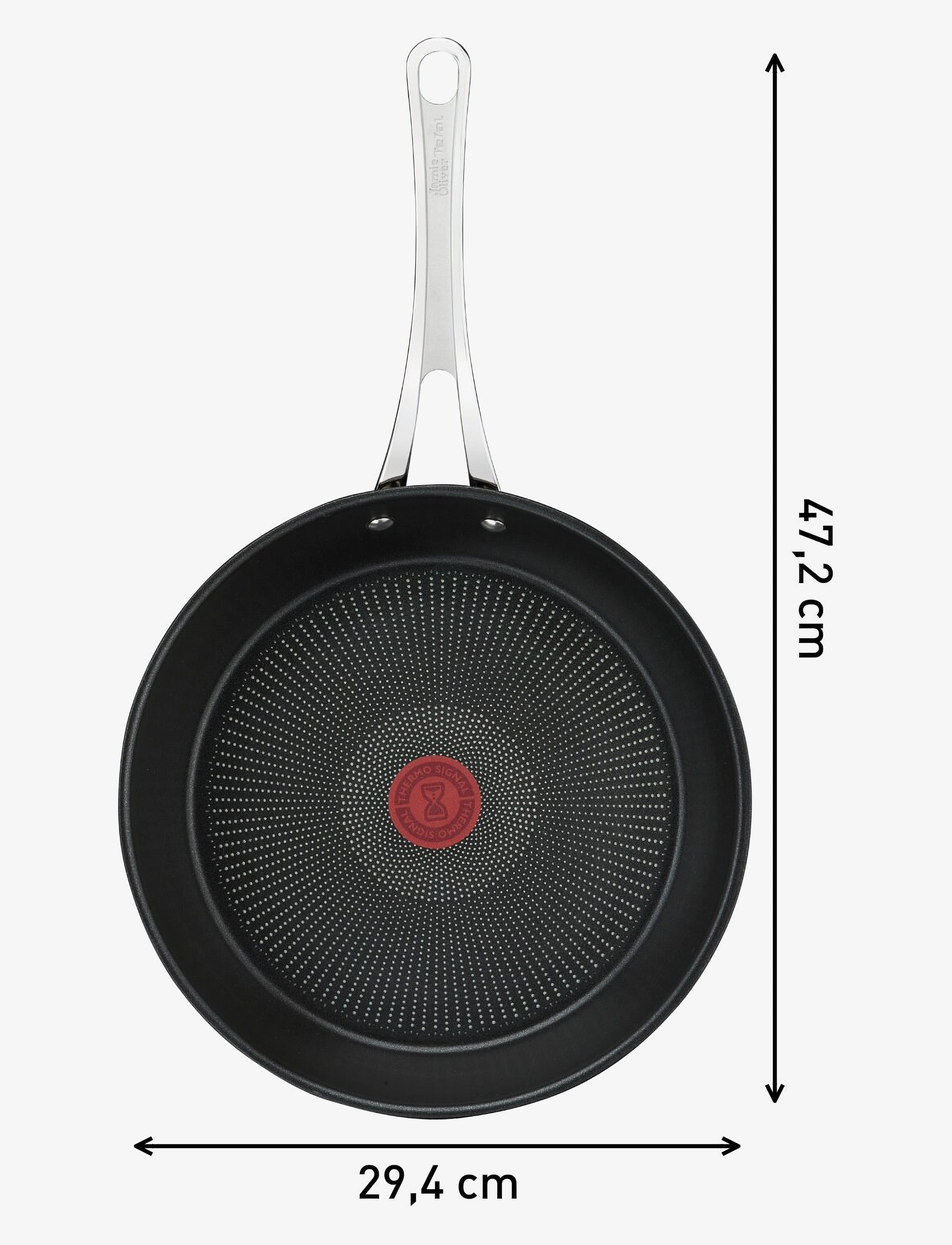 Jamie Oliver Tefal - Jamie Oliver Cook's Classics Frypan 28 cm Stainless Steel - stainless steel - 1
