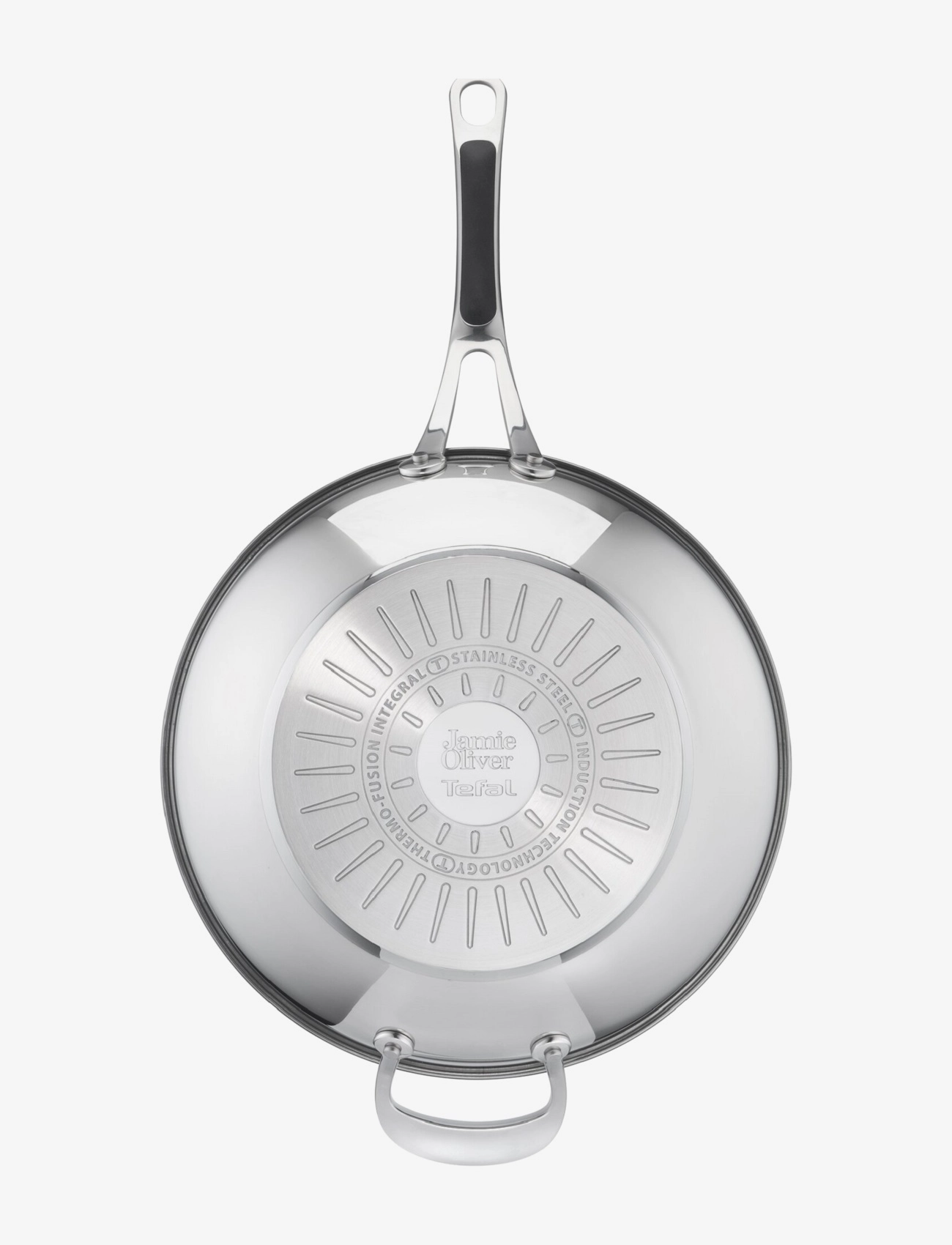 Jamie Oliver Tefal - Jamie Oliver Cook's Classics Wokpan 30 cm Stainless Steel - stainless steel - 3