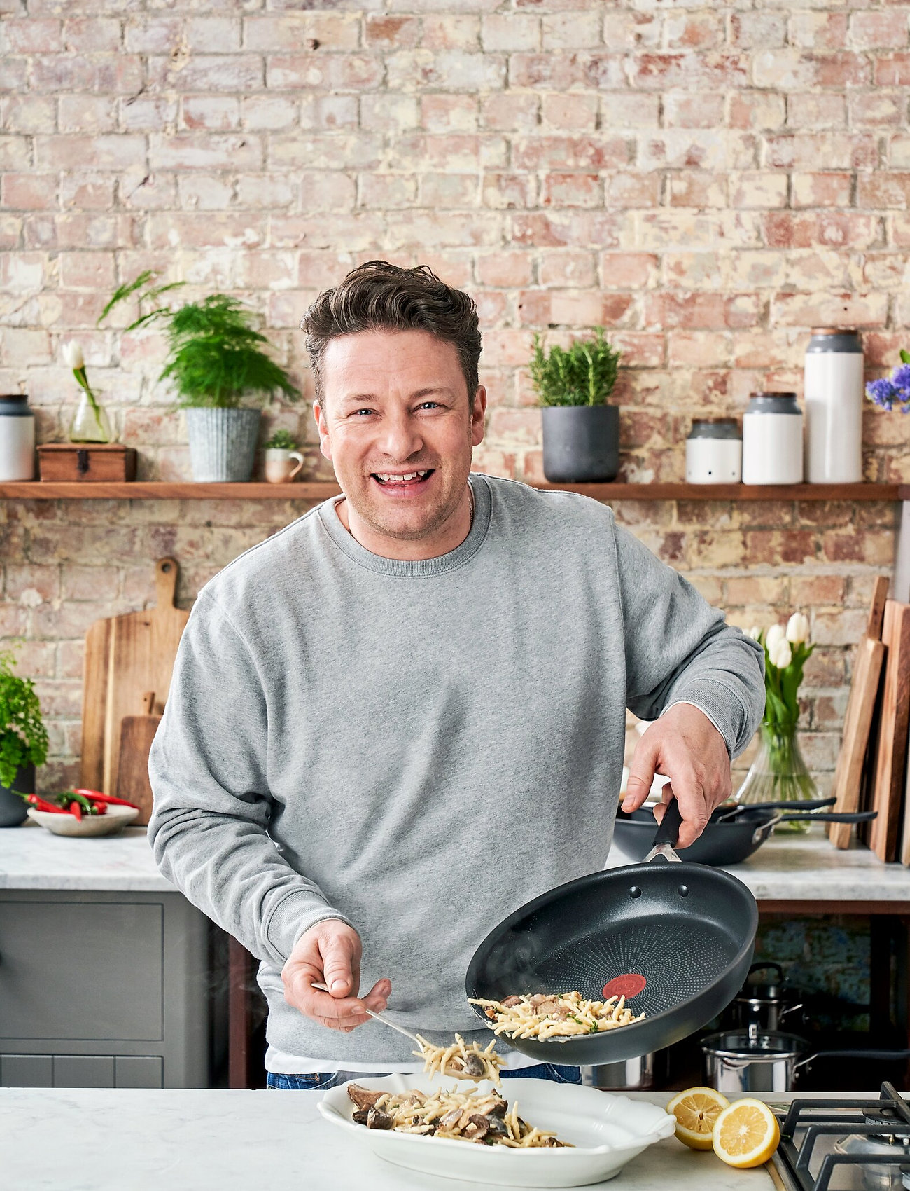 Jamie Oliver Tefal Quick & Easy Ha Stegepande 24 Cm, Ø cm, Pots Pans, Schwarz - Frying Homeware