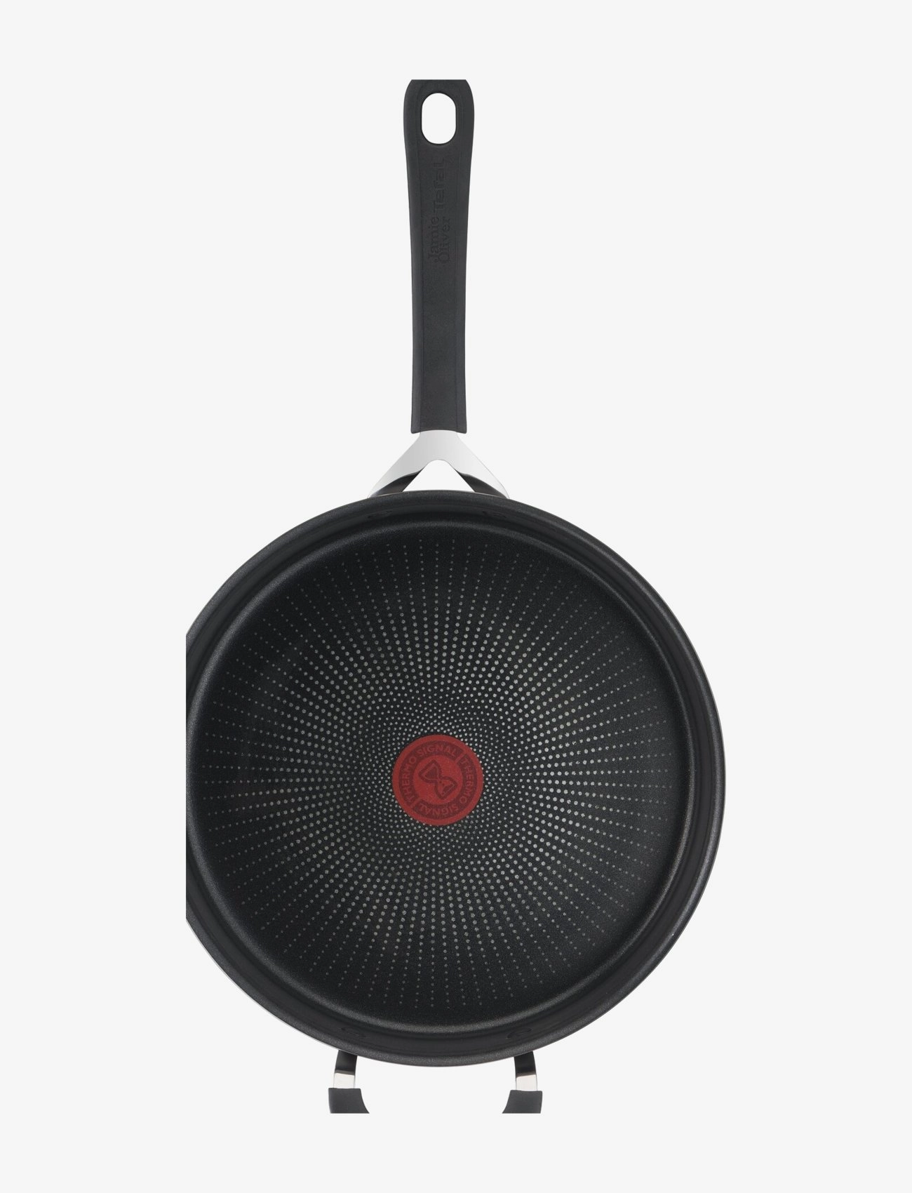 Jamie Oliver Tefal - Jamie Oliver Quick & Easy Sautepan 26 cm / 4,1 l. w. Lid Har - black - 3