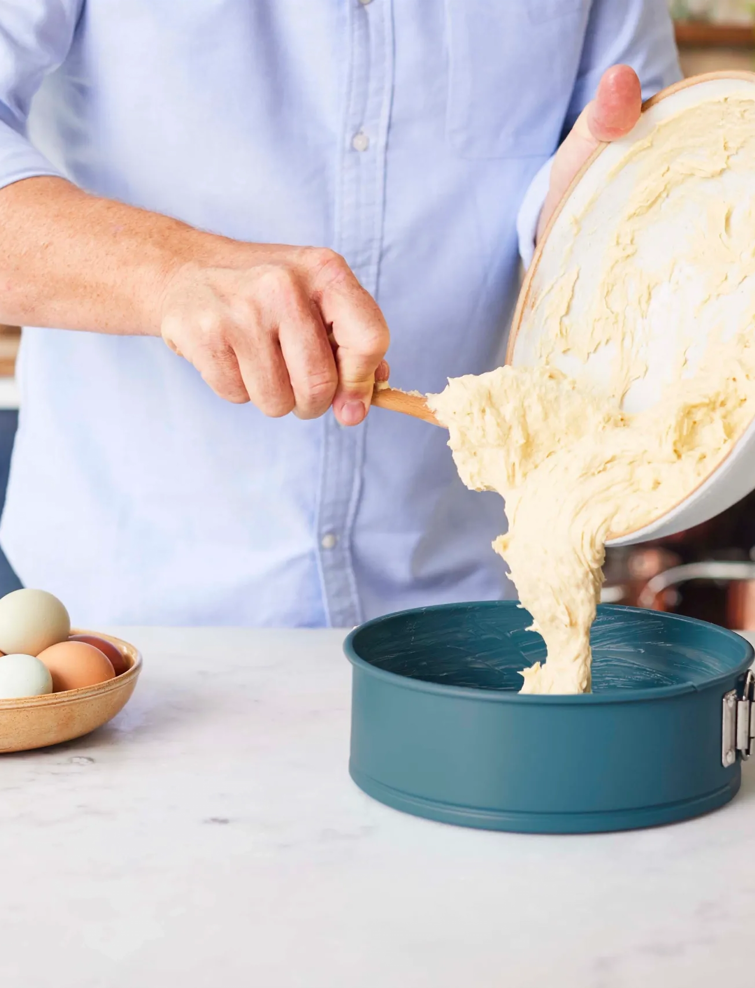Jamie Oliver Tefal - Jamie Oliver Bakeware Springform 22 cm blue - cookies- & cake tins - turqoise - 5