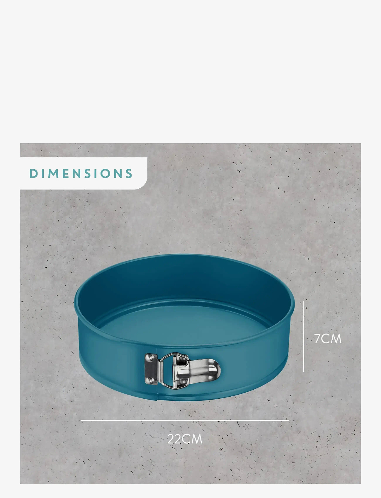 Jamie Oliver Tefal - Jamie Oliver Bakeware Springform 22 cm blue - keks- & kuchenformen - turqoise - 3