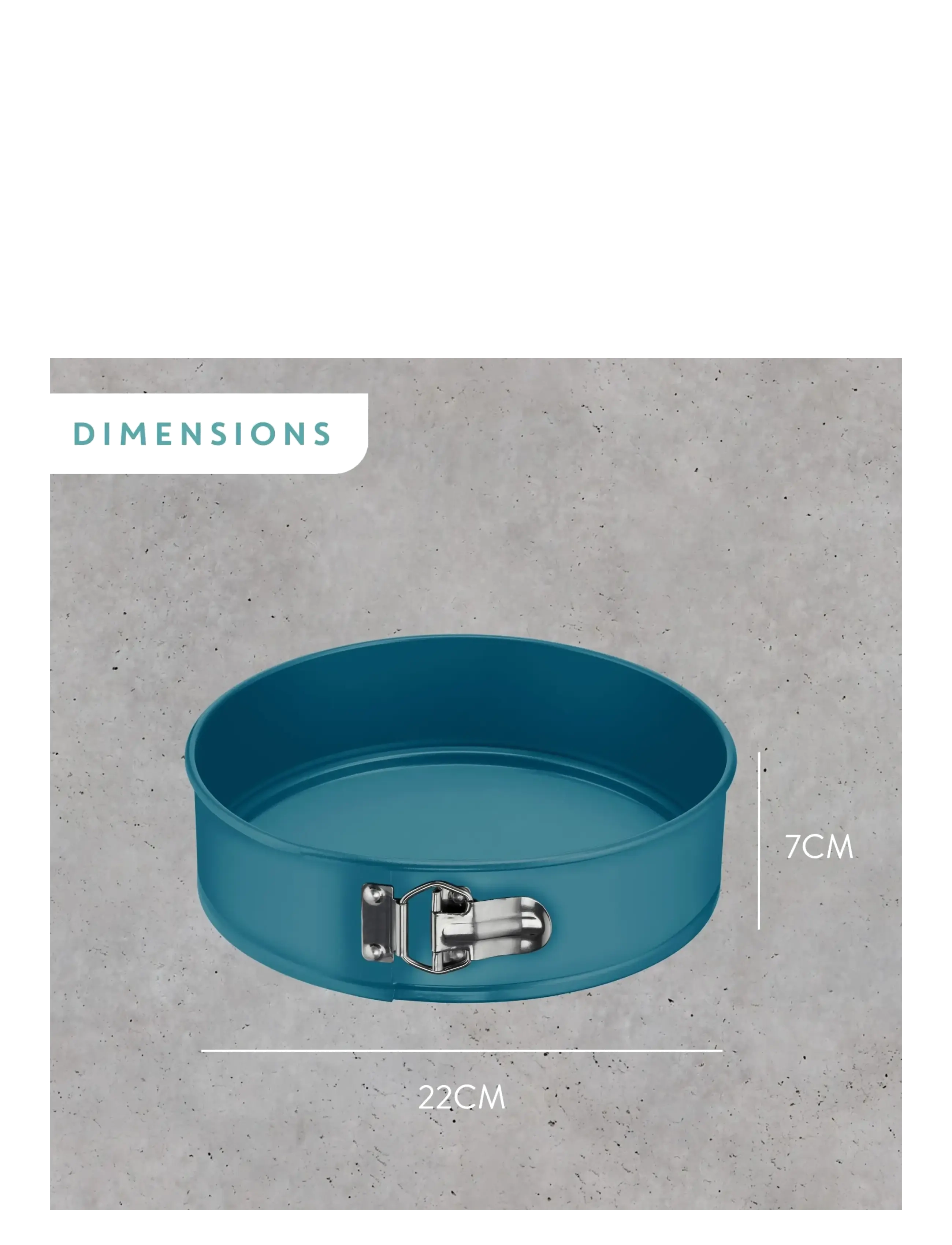 Jamie Oliver Tefal - Jamie Oliver Bakeware Springform 22 cm blue - cookies- & cake tins - turqoise - 3