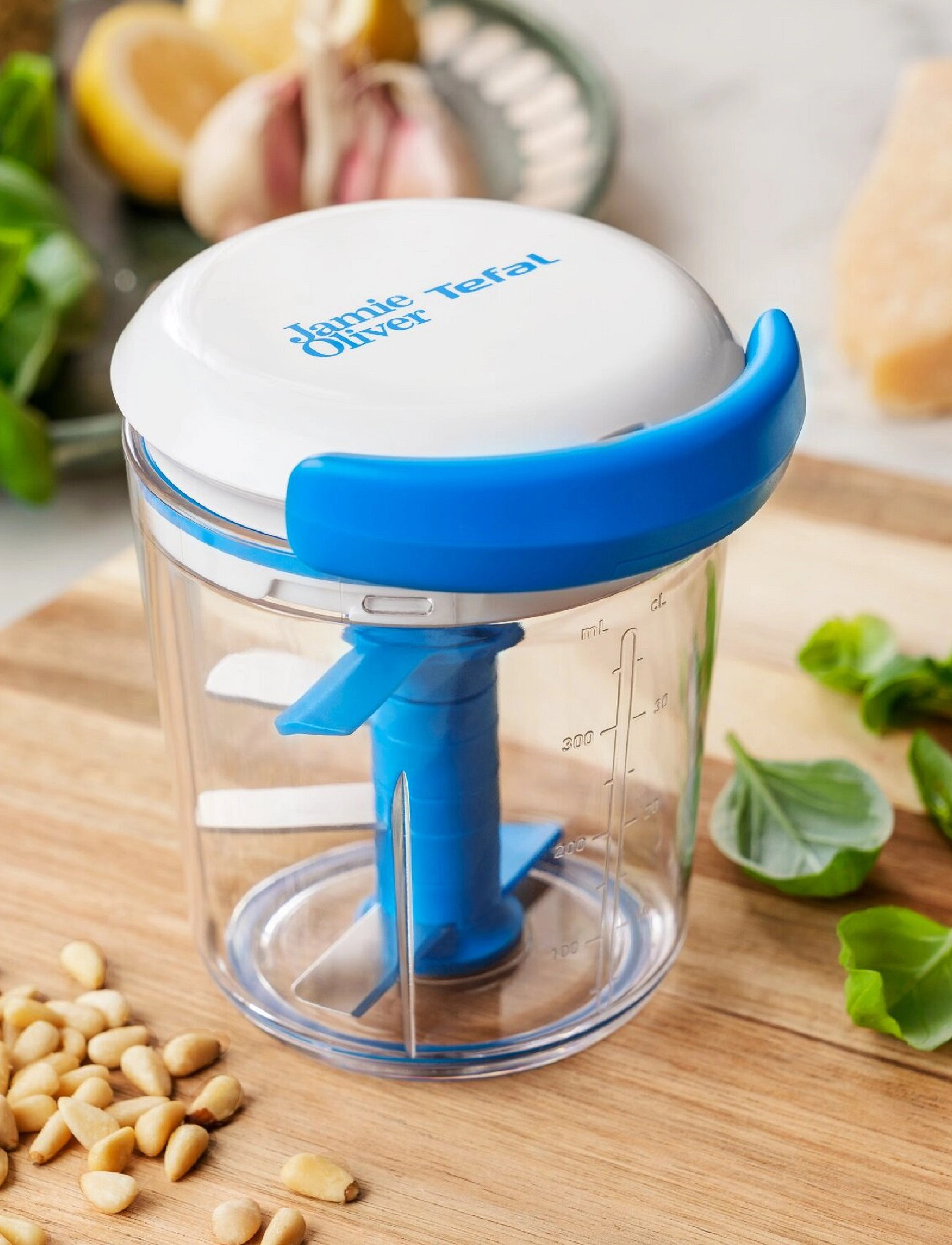 Jamie Oliver Tefal - Jamie Oliver Chop & Shaker Blue - andere küchenutensilien - blue - 3