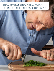Jamie Oliver Tefal - Jamie Oliver Knife Utility 12 cm - messer - stainless steel - 6