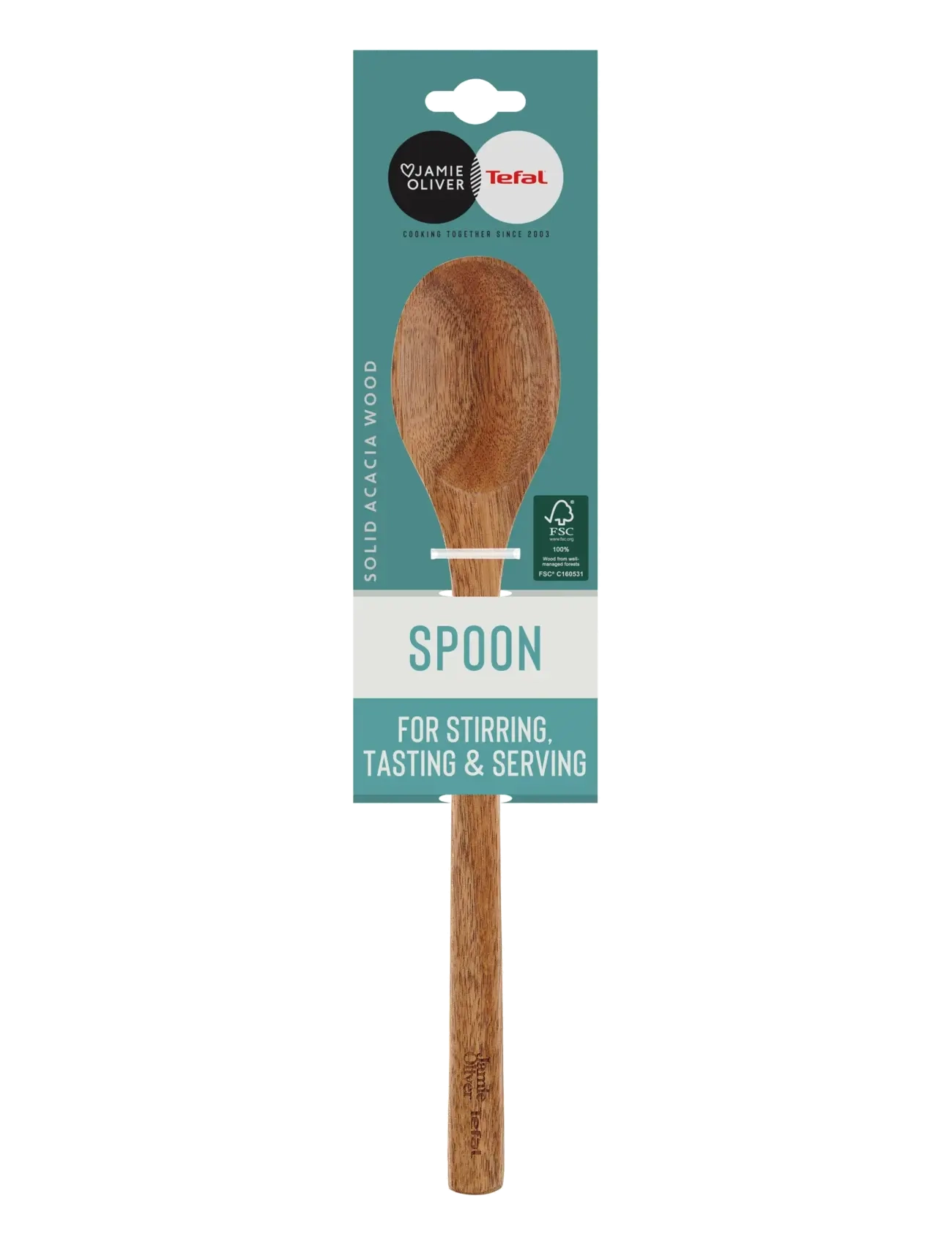 Jamie Oliver Tefal Jamie Oliver Spoon Acacia, Ske & Ladels, Brun, Str: L:30CM