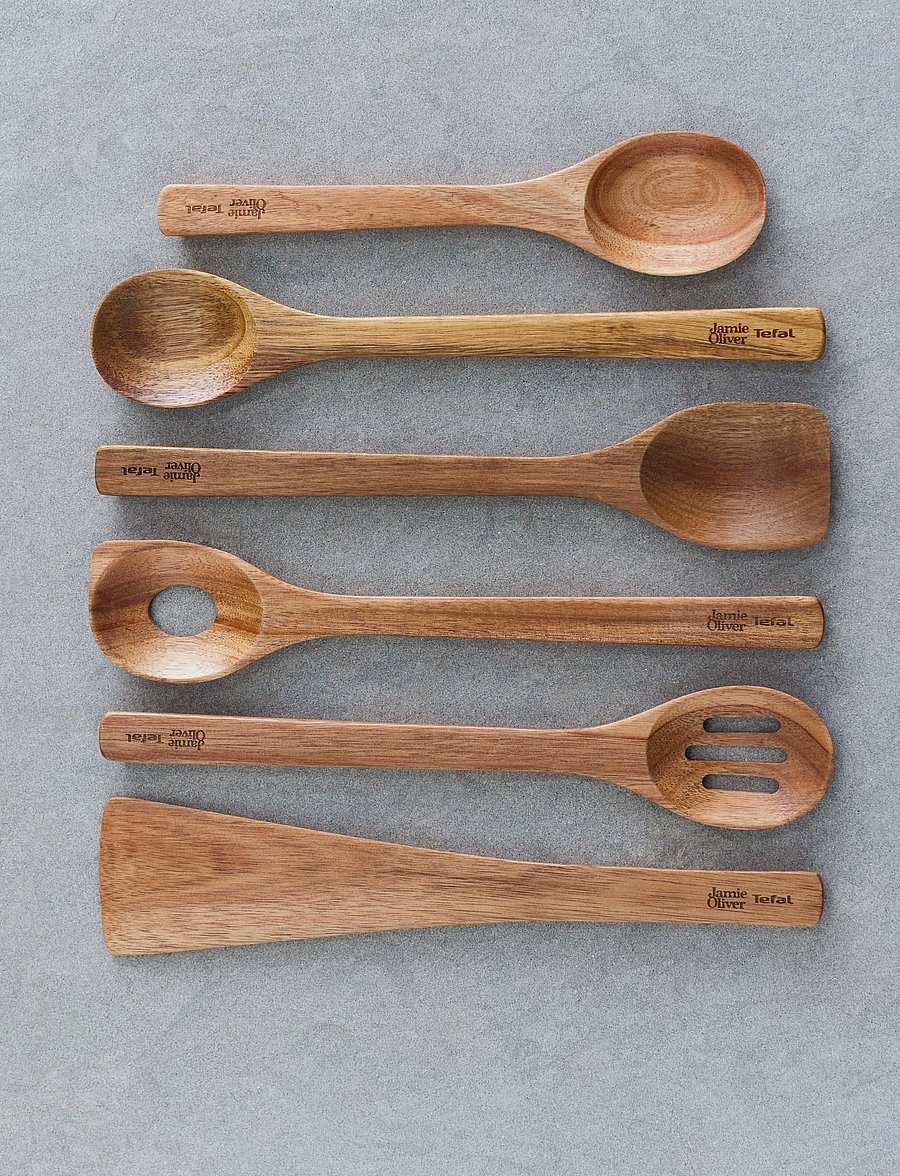 Jamie Oliver Tefal - Jamie Oliver Spoon Acacia - acacia wood - 0