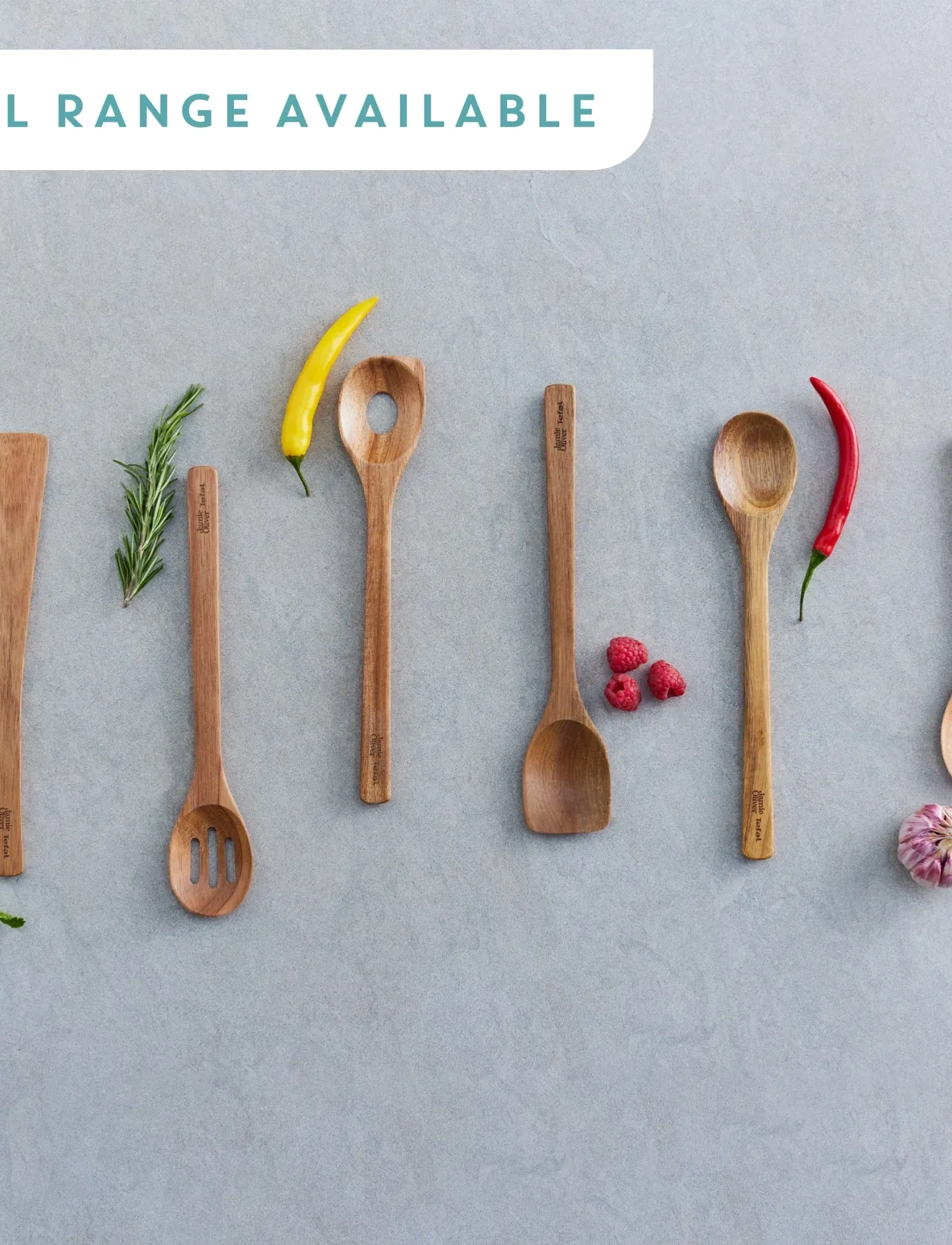 Jamie Oliver Tefal - Jamie Oliver Spoon Acacia - suppeskeer & skeer - acacia wood - 4