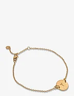 Lovetag Bracelet with 1 Lovetag - GOLD
