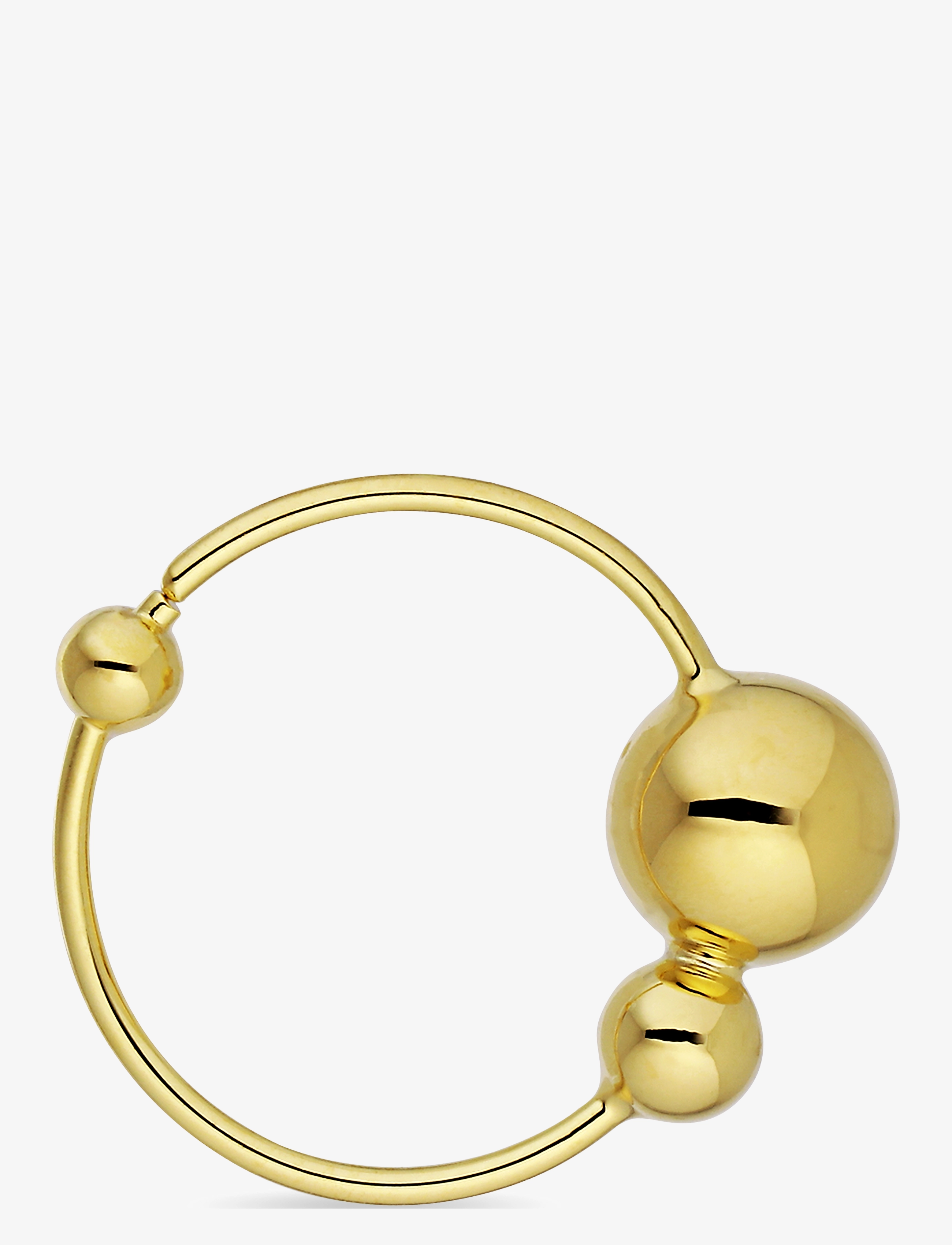 Jane Koenig - Atomic Twist Earring - 18 carat goldplated sterlingsilver - 1