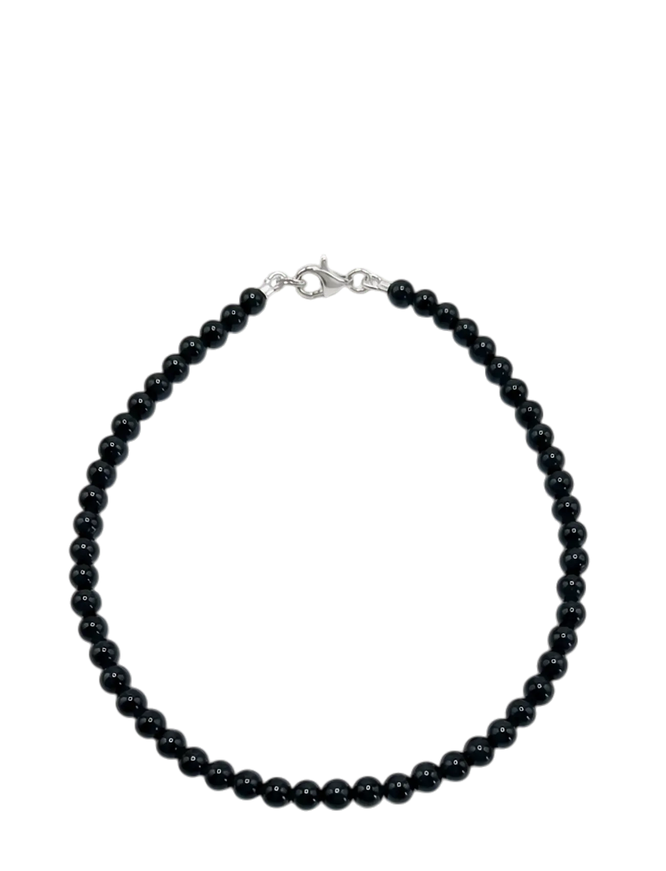 Jane Koenig Bead Anklet Onyx, One Size, Jewellery, Schwarz - Ankle Chain, Frauen
