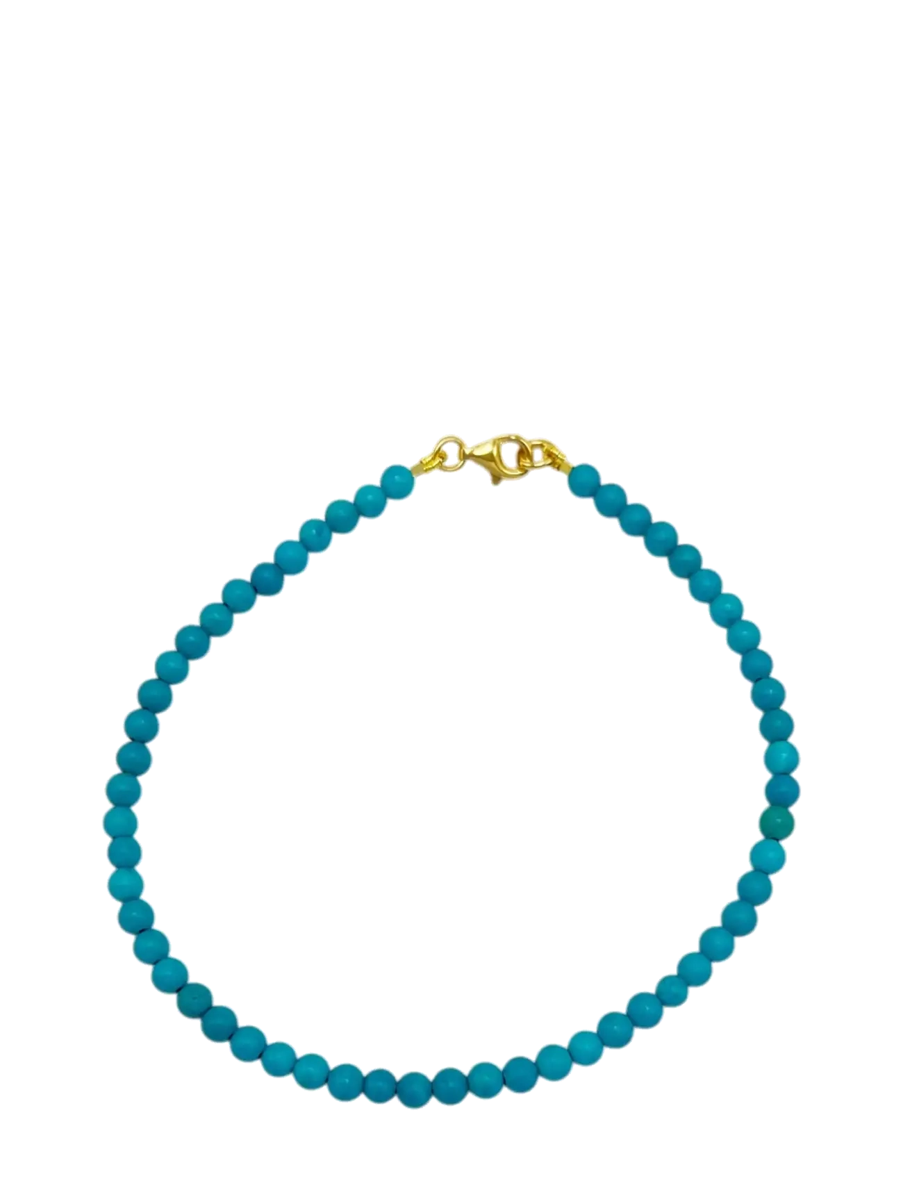 Jane Koenig Bead Anklet Turquoise, One Size, Jewellery, Blau - Ankle Chain, Frauen