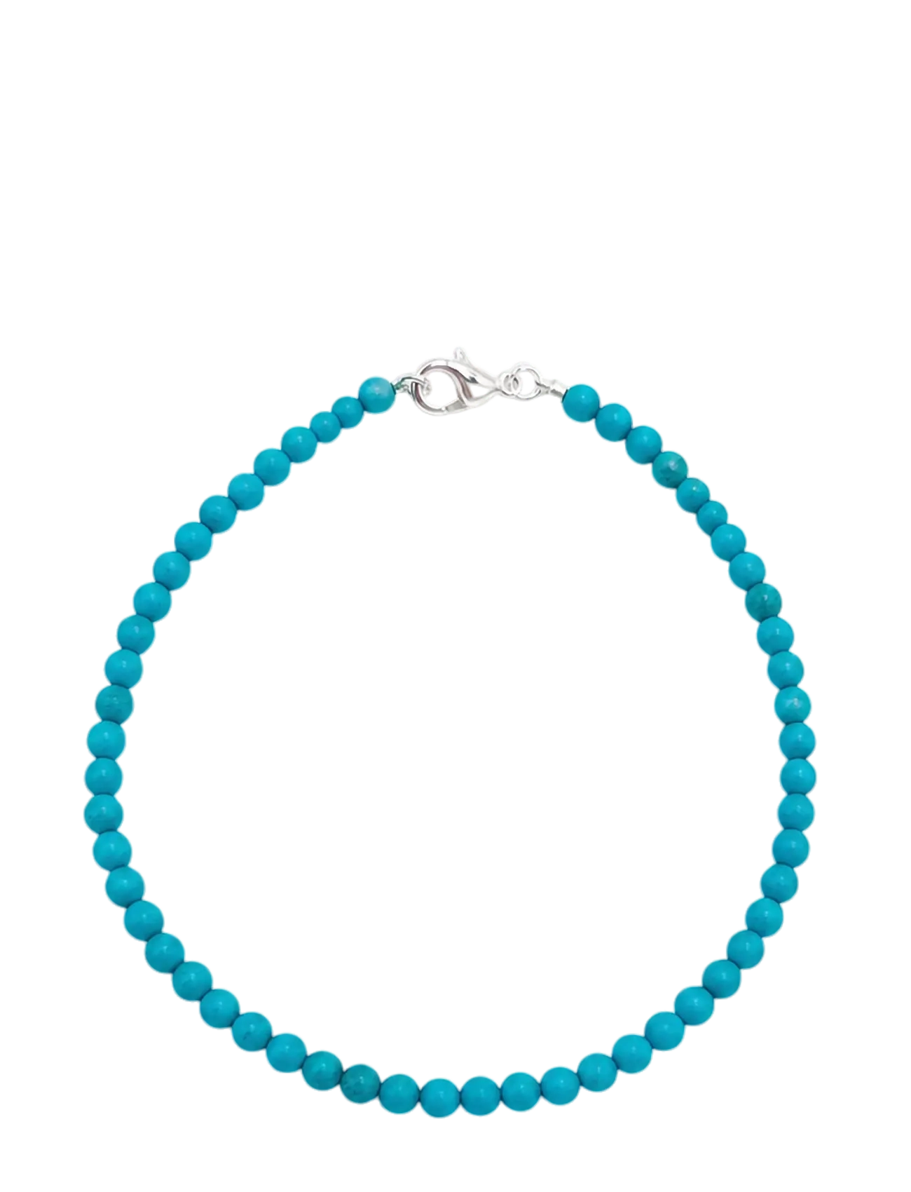 Jane Koenig Bead Anklet Turquoise, One Size, Jewellery, Blau - Ankle Chain, Frauen