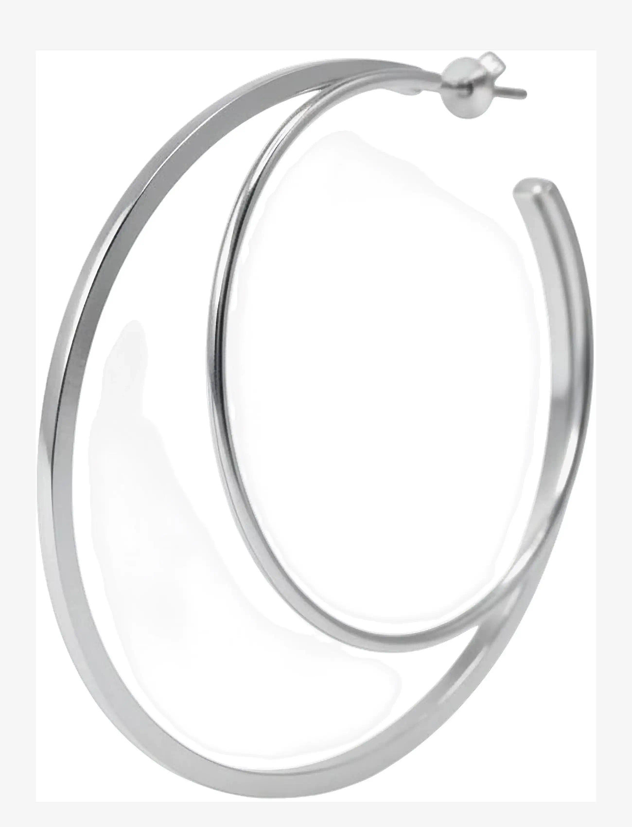 Jane Koenig - Big Double Olympia Hoop - creoler & hoops - silver - 1