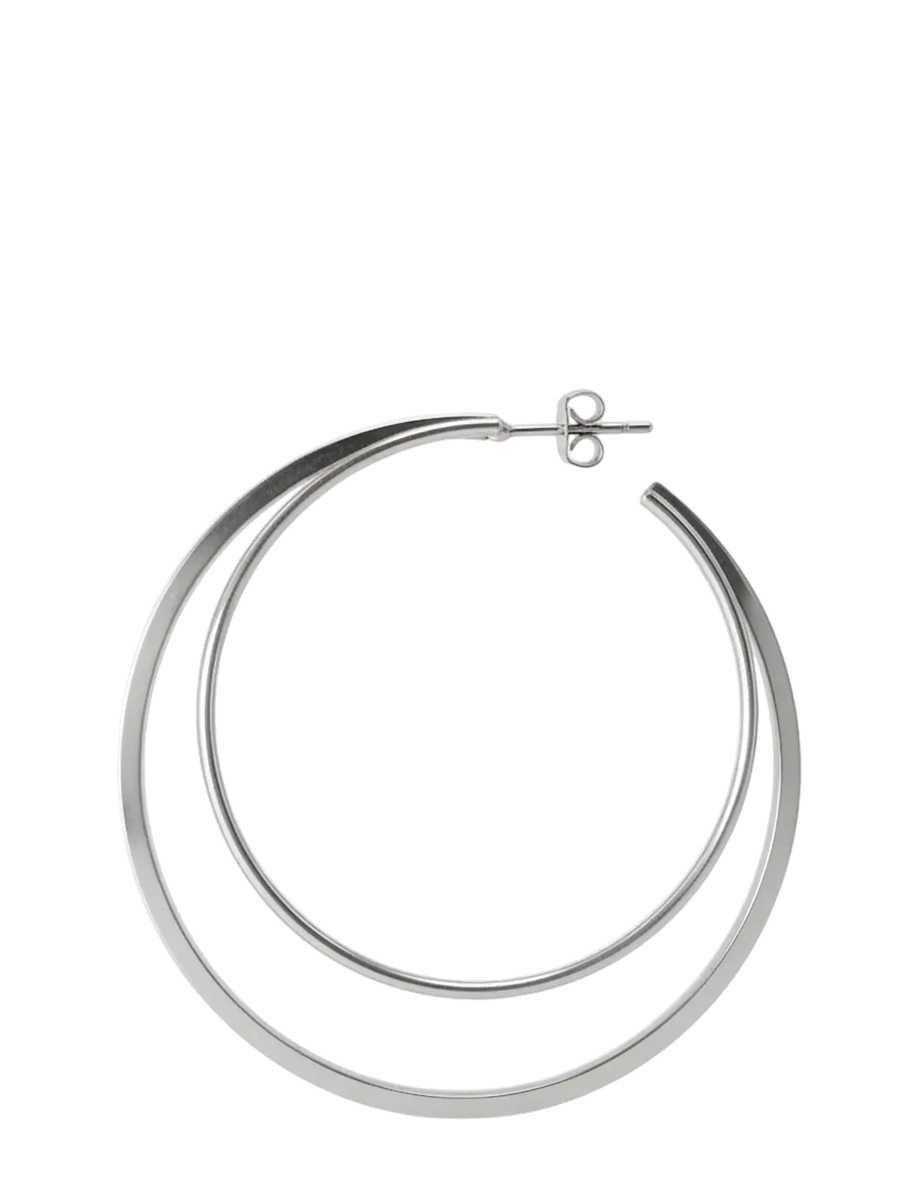 Jane Koenig - Big Double Olympia Hoop - kreolen - silver - 2