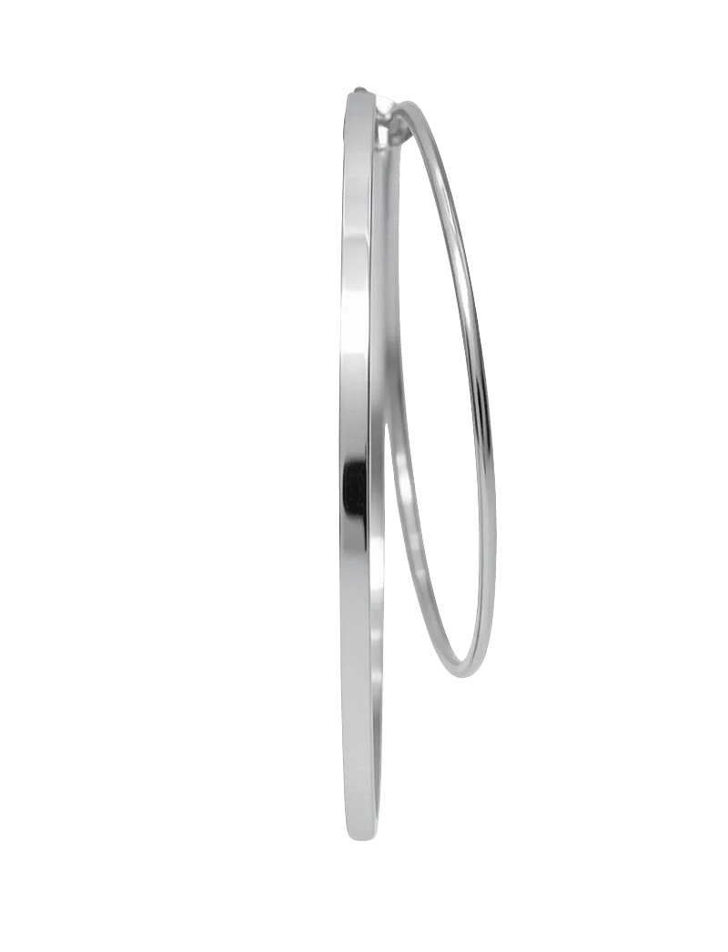 Jane Koenig - Big Double Olympia Hoop - creoler & hoops - silver - 3