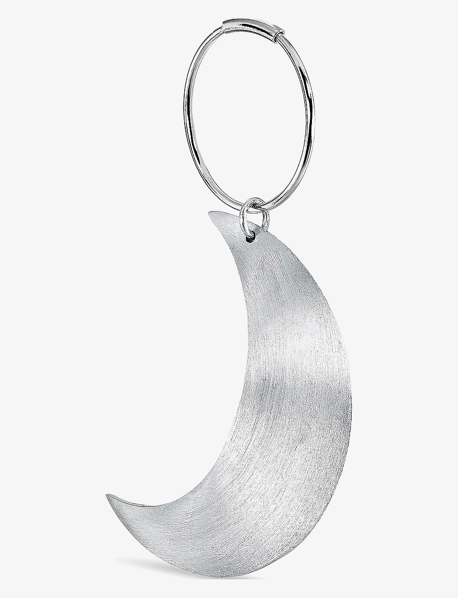 Jane Koenig - Big Half Moon Creole - ohrhänger - sterlingsilver - 2