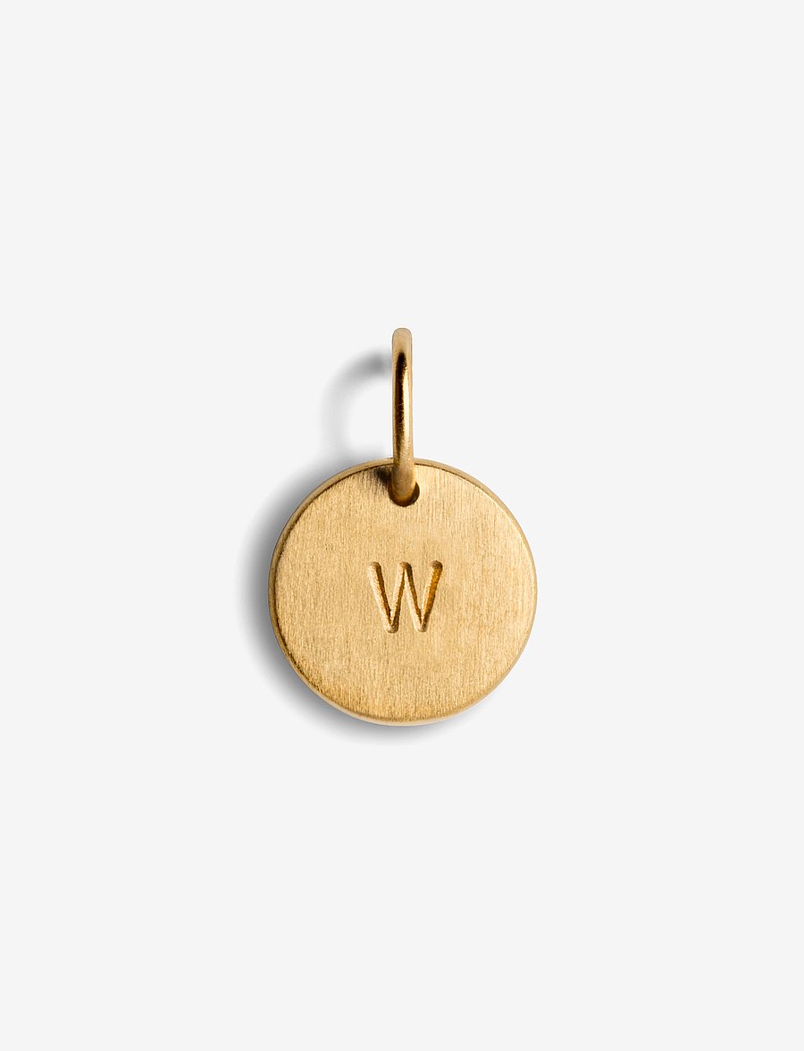 Jane Koenig - Lovetag - vedhæng - gold - 1