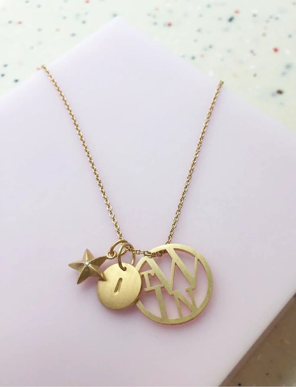 Jane Koenig - Lovetag - echtschmuck - gold - 0