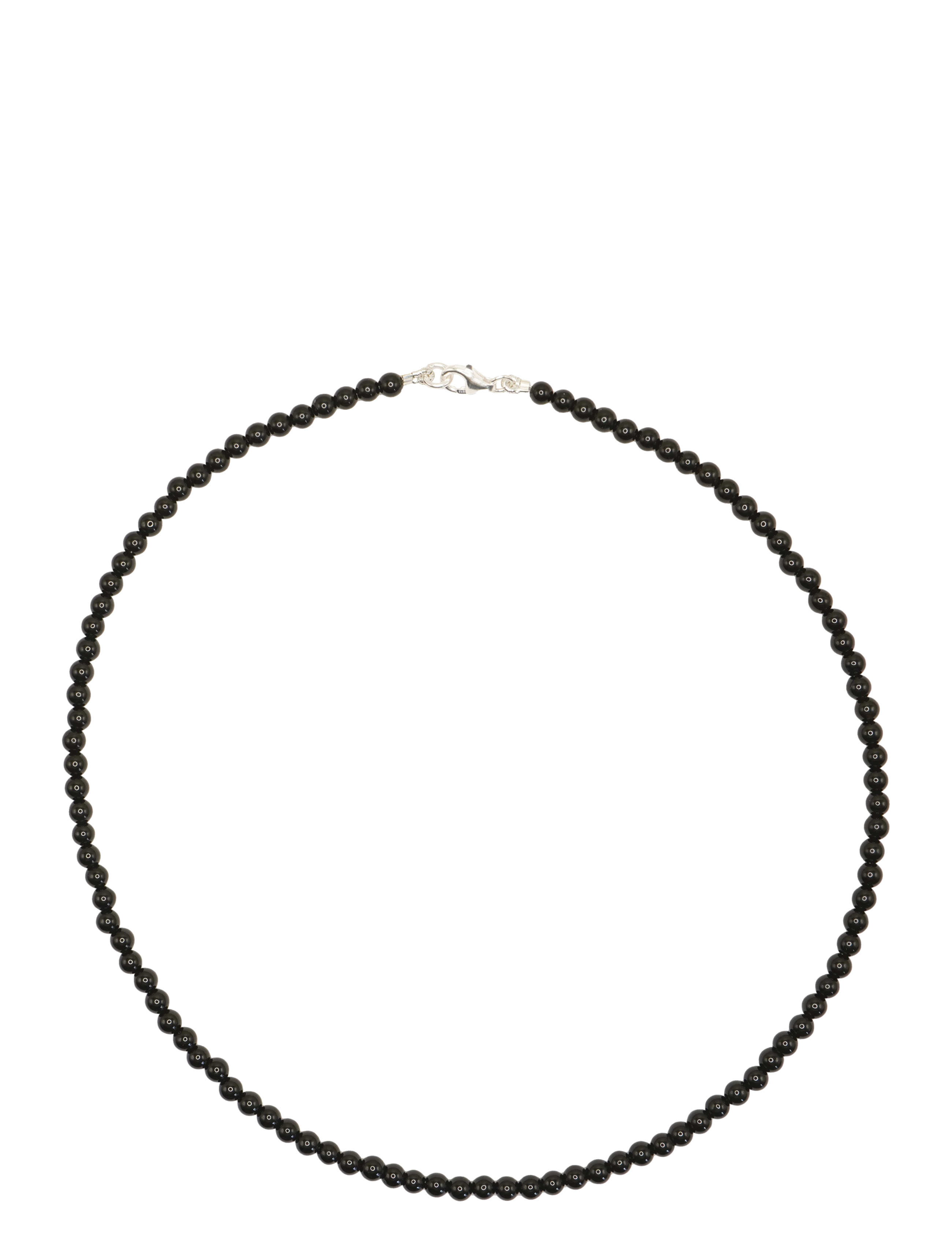 Jane Koenig Bead necklace Onyx - Pendant necklaces - STERLINGSILVER / black