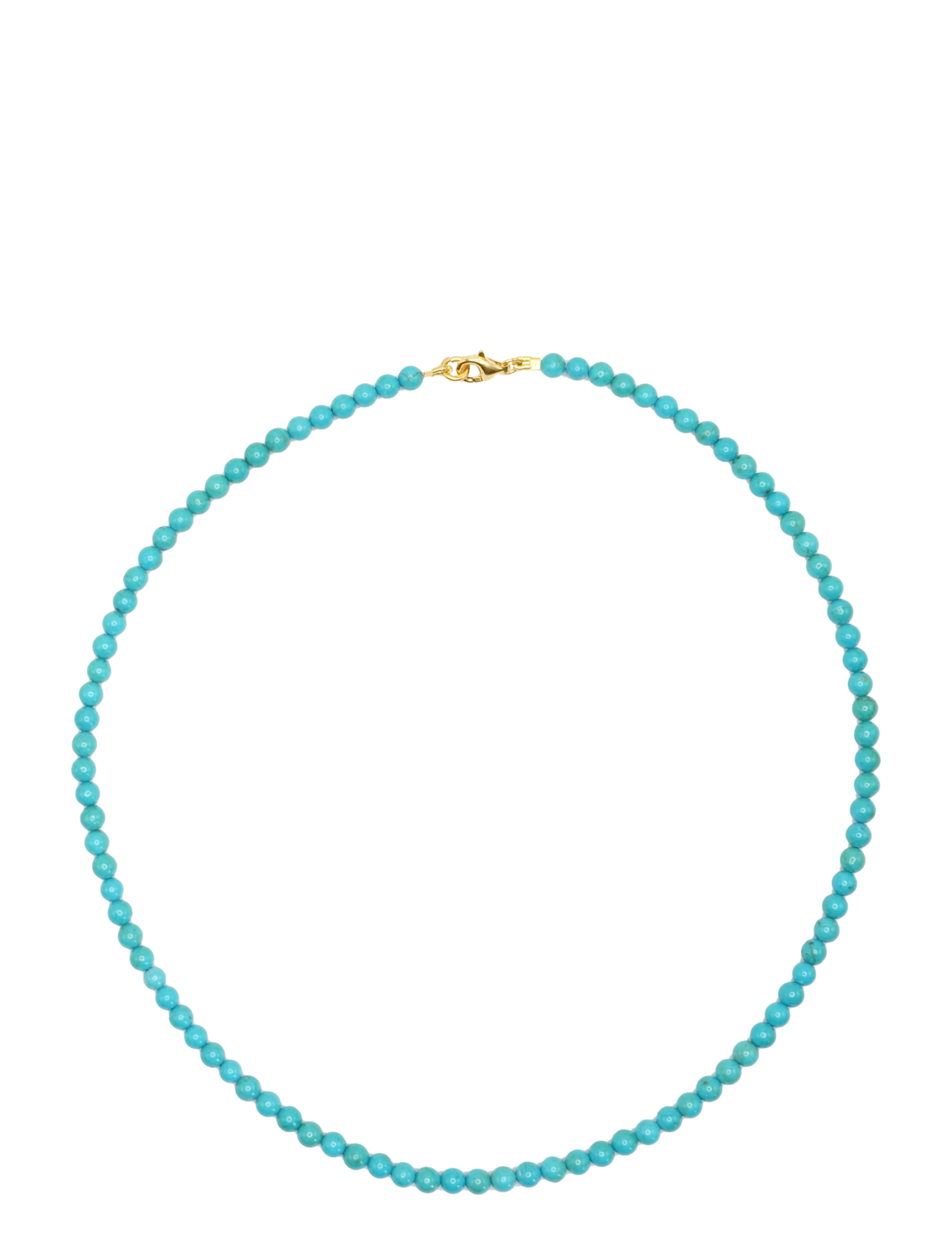 Jane Koenig Bead Necklace Turquoise, One Size, Blue, Halskæder > Smukke Halskæder, Dame