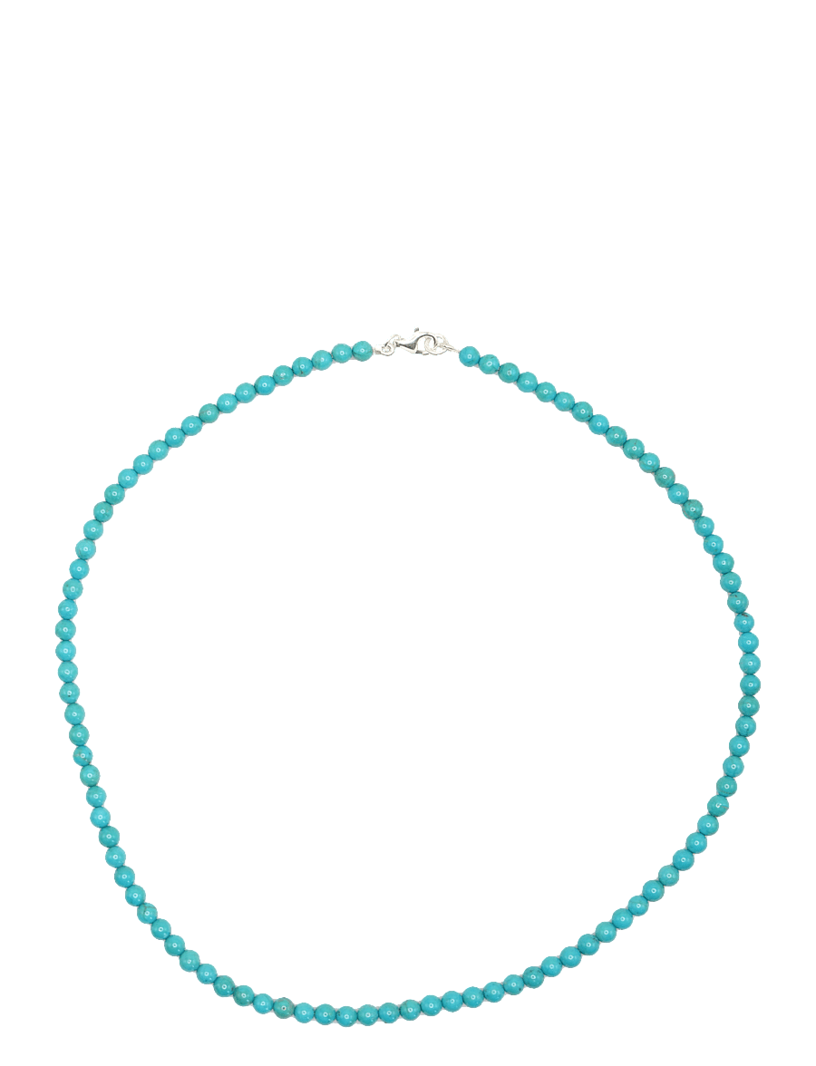 Jane Koenig - Bead necklace Turquoise - sterlingsilver - 0