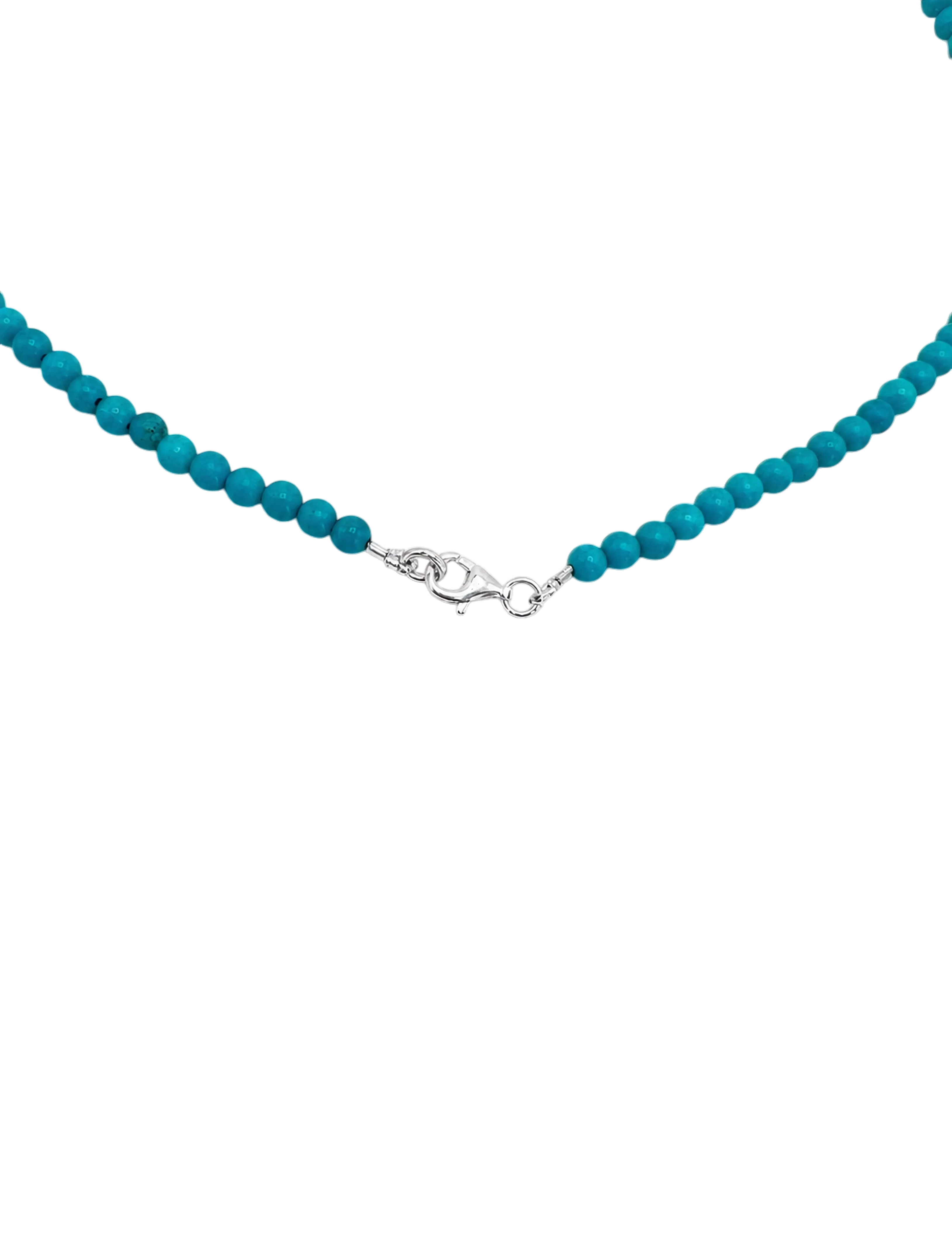 Jane Koenig - Bead necklace Turquoise - sterlingsilver - 1