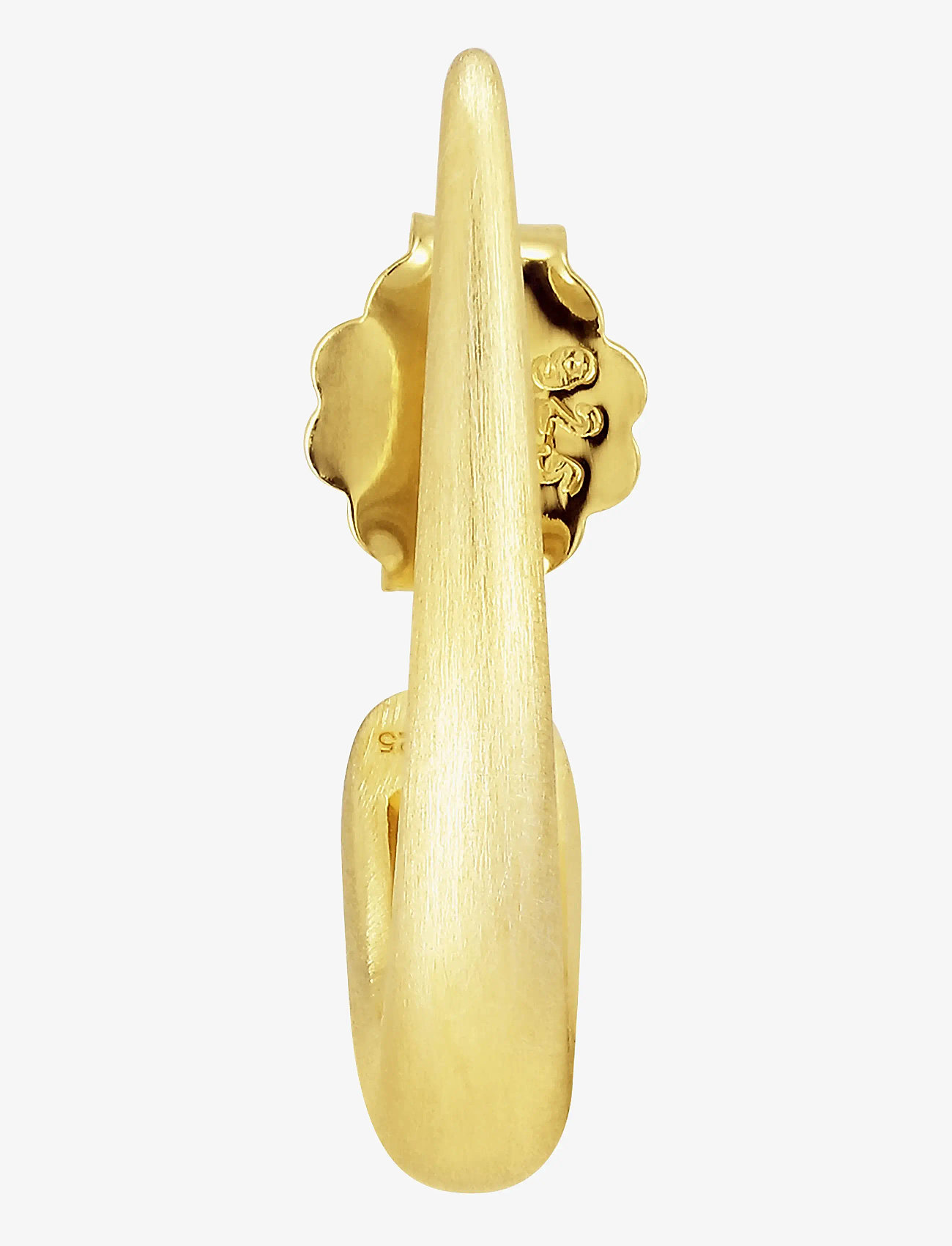 Jane Koenig - Big Orbis Drop Stud - 18 carat goldplated sterlingsilver - 3