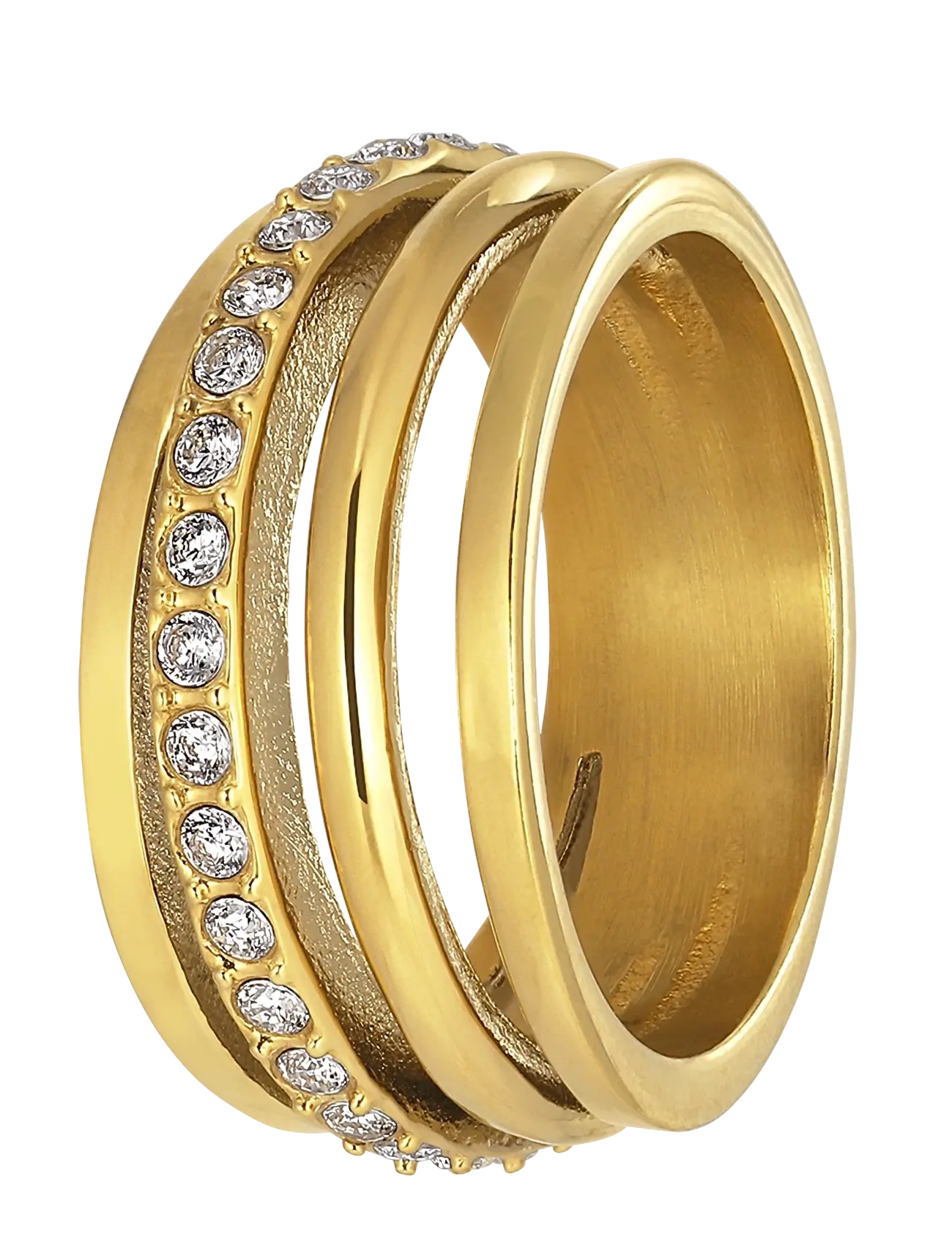 Jane Koenig - Big Olympia Ring - gold - 2