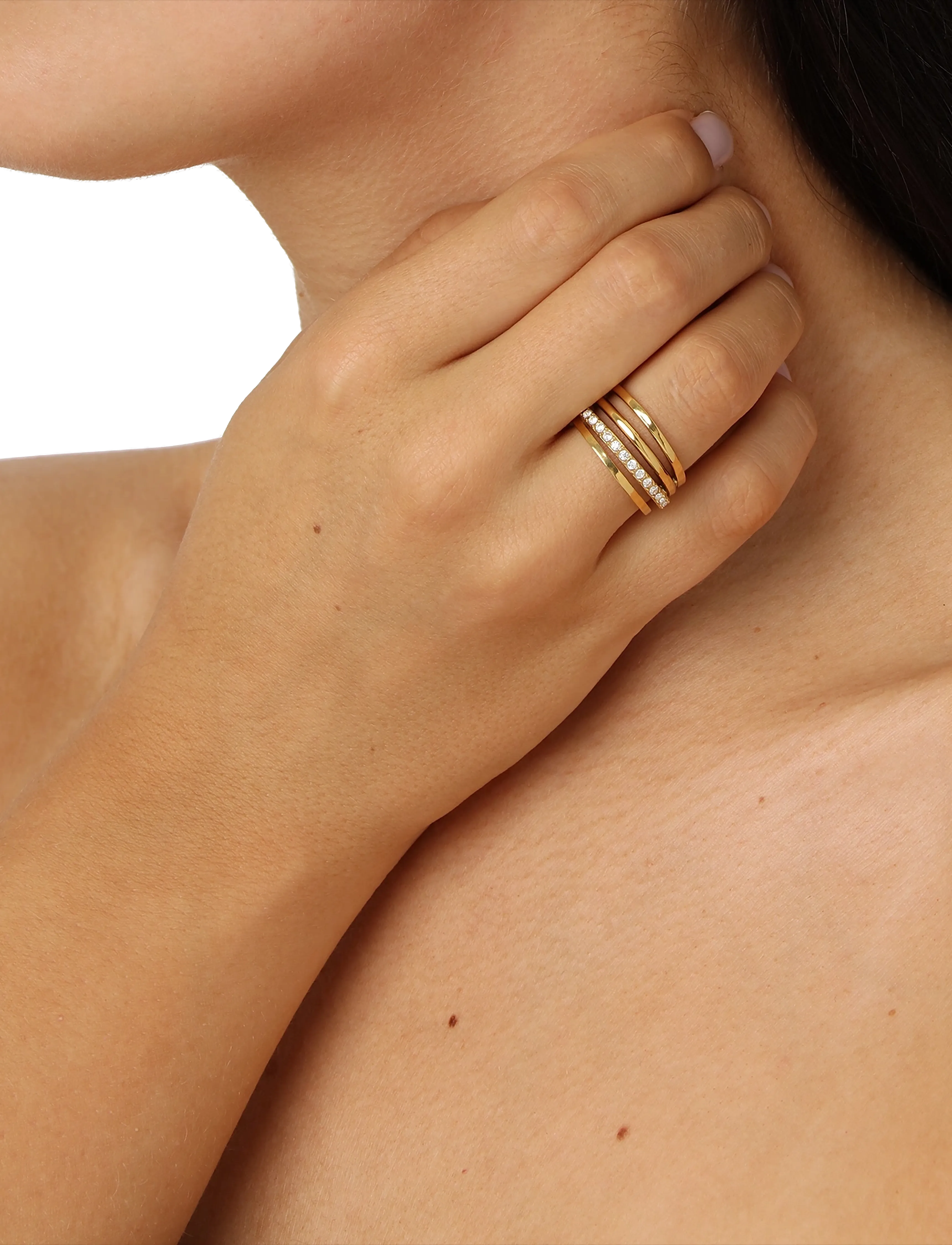Jane Koenig Big Olympia Ring, 50, Jewellery, Gold - Rings, Frauen