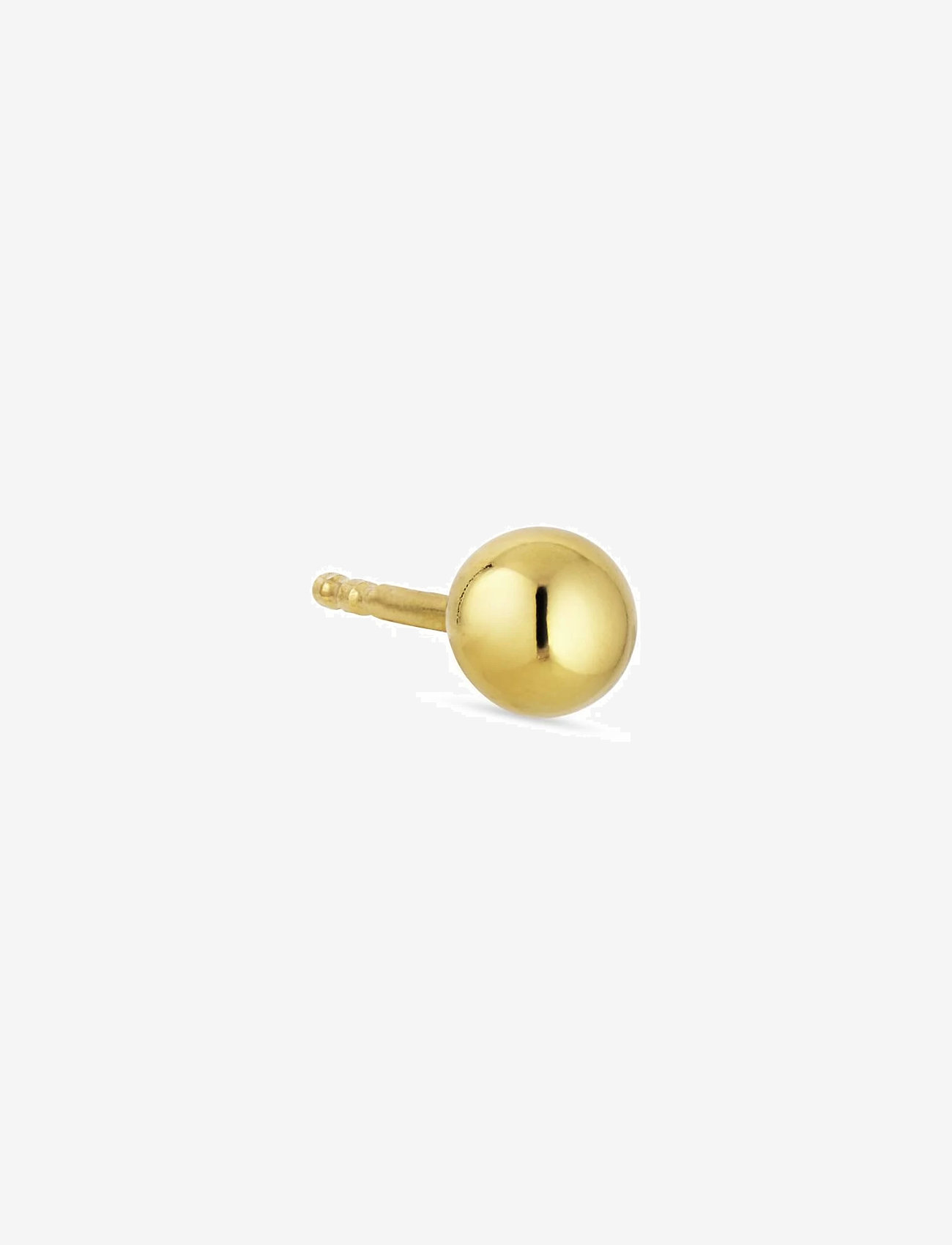 Jane Koenig - Big Sphere Stud - veriamieji auskarai - 18 carat goldplated sterlingsilver - 0