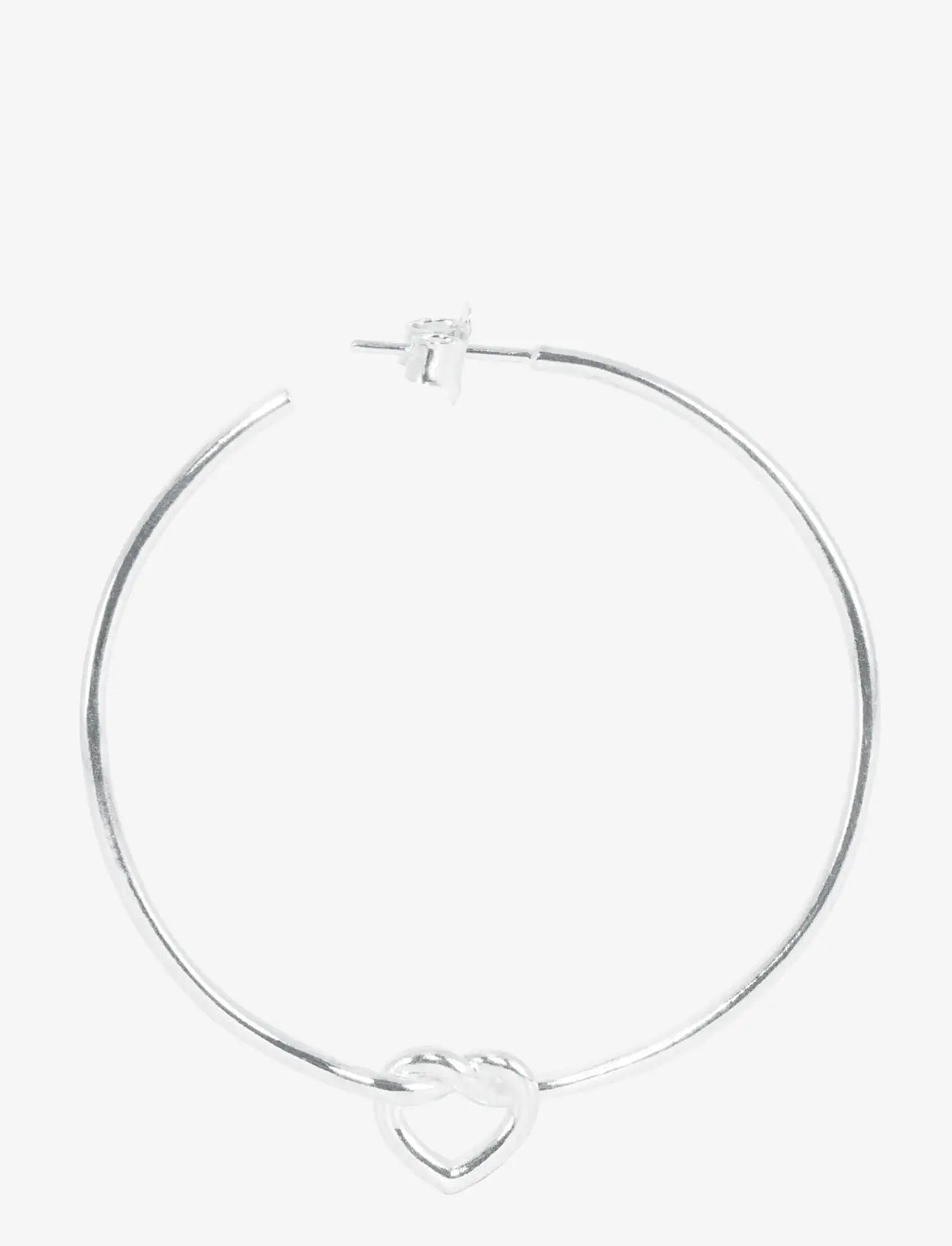 Jane Koenig - Big Tied Heart Hoop - sterlingsilver - 1