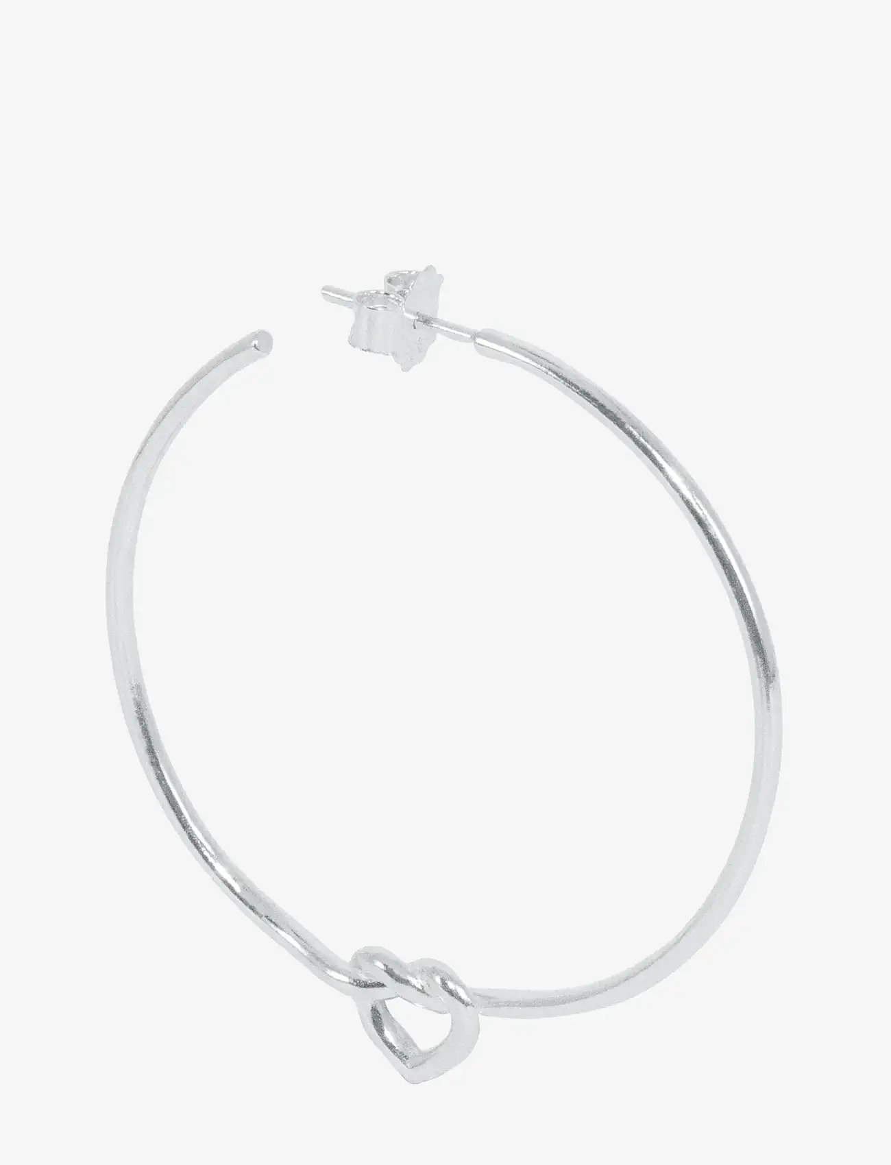 Jane Koenig - Big Tied Heart Hoop - sterlingsilver - 3