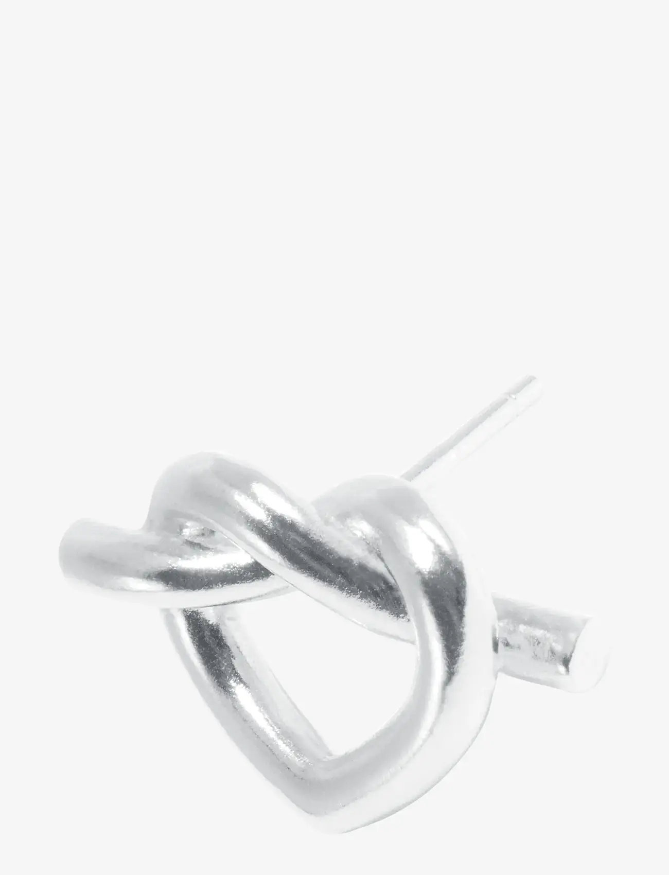 Jane Koenig - Big Tied Heart Stud - studs örhängen - sterlingsilver - 2