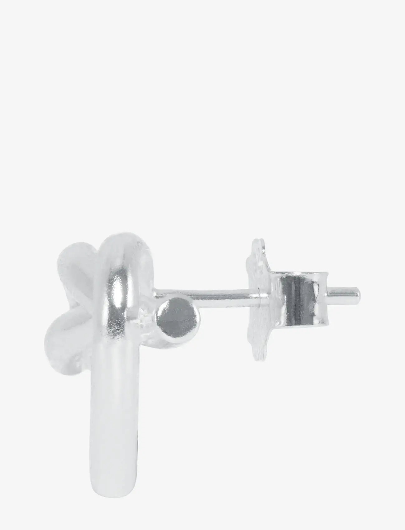 Jane Koenig - Big Tied Heart Stud - studs örhängen - sterlingsilver - 3