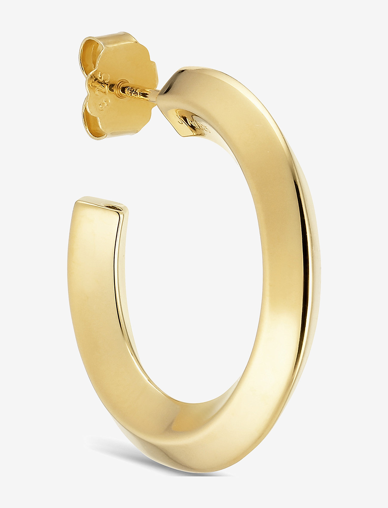 Jane Koenig - Chunky Night Magic Hoop - kreolen - 18 carat goldplated sterling silver - 2