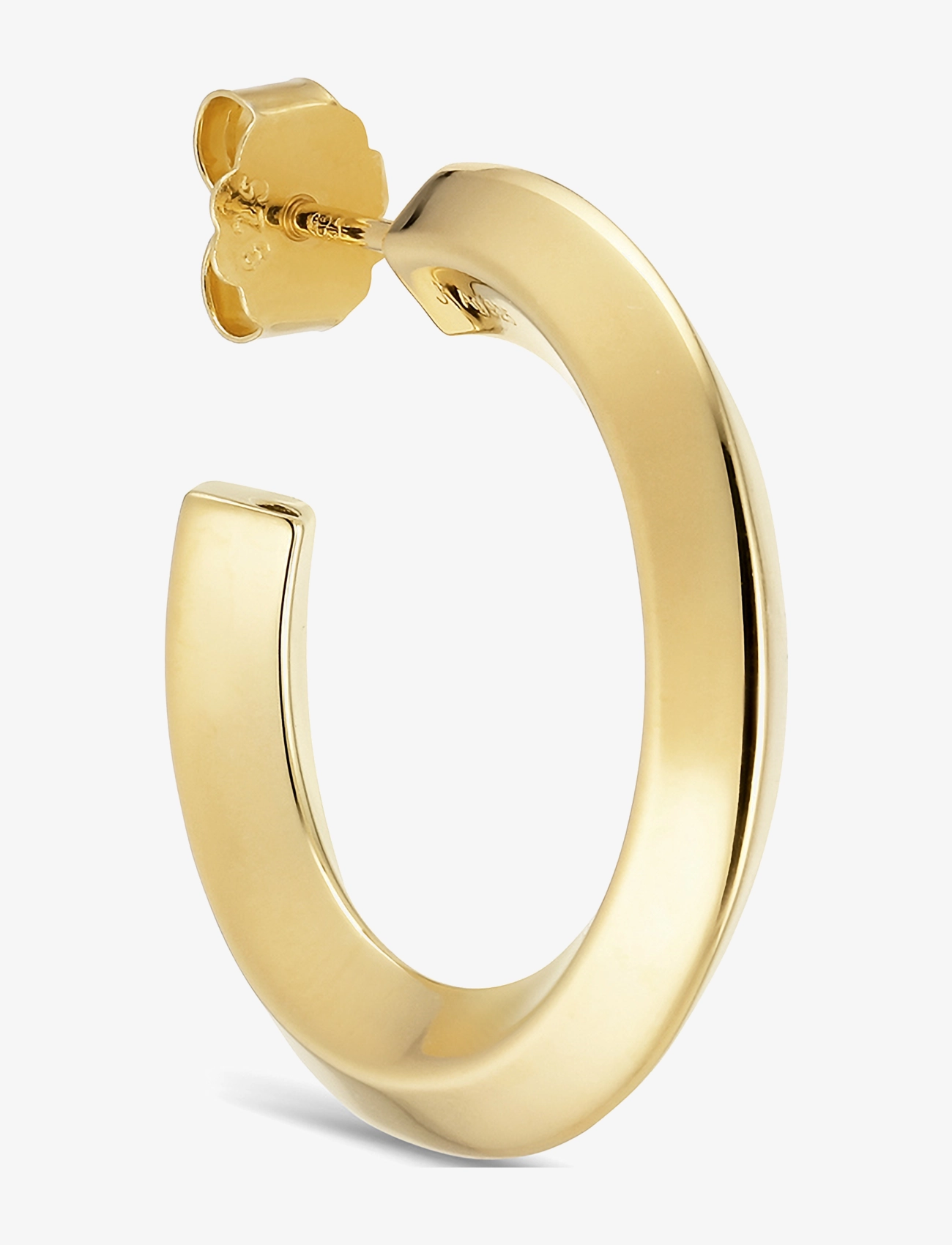 Jane Koenig - Chunky Night Magic Hoop - 18 carat goldplated sterling silver - 3