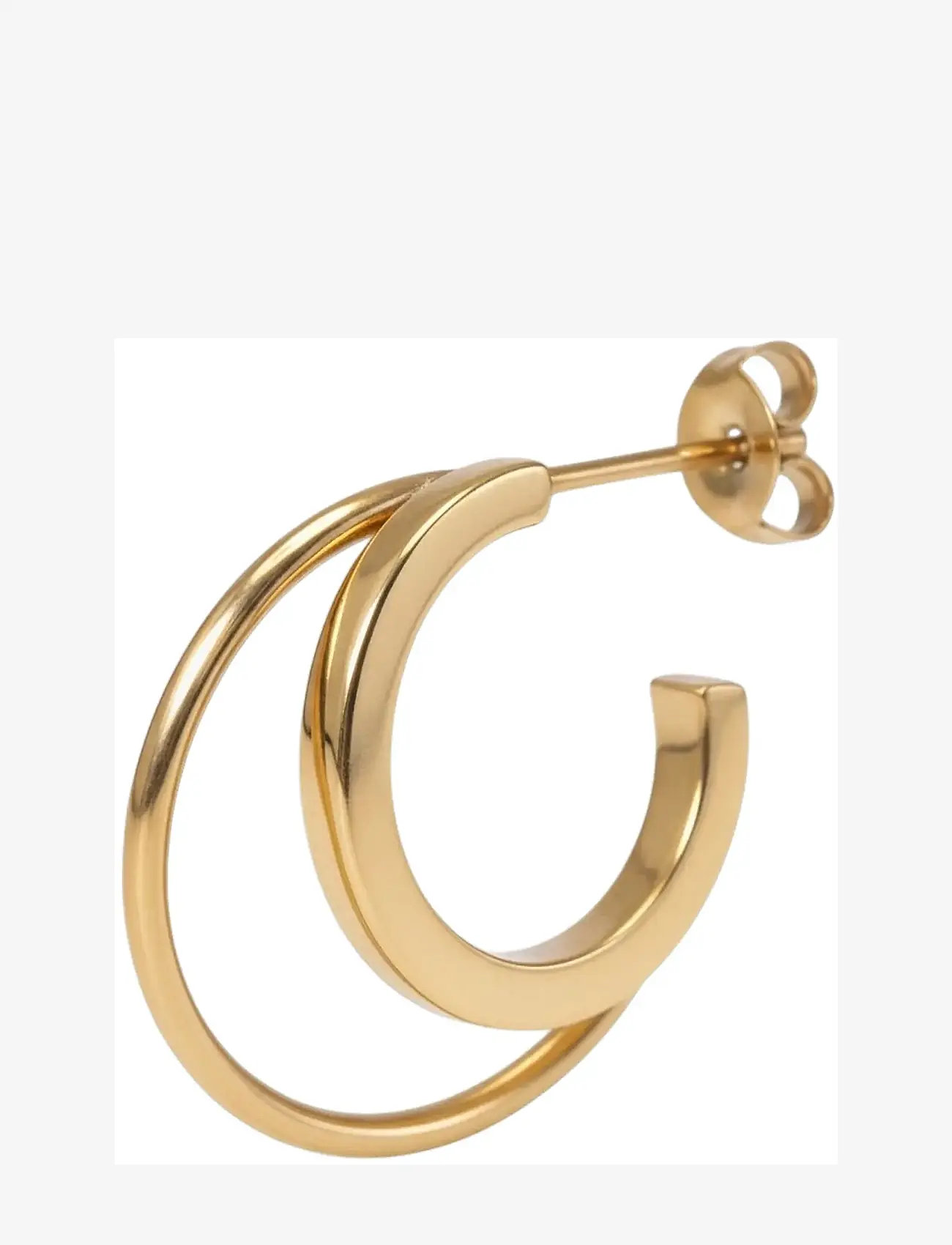 Jane Koenig - Double Olympia Hoop - creoler & hoops - gold - 0